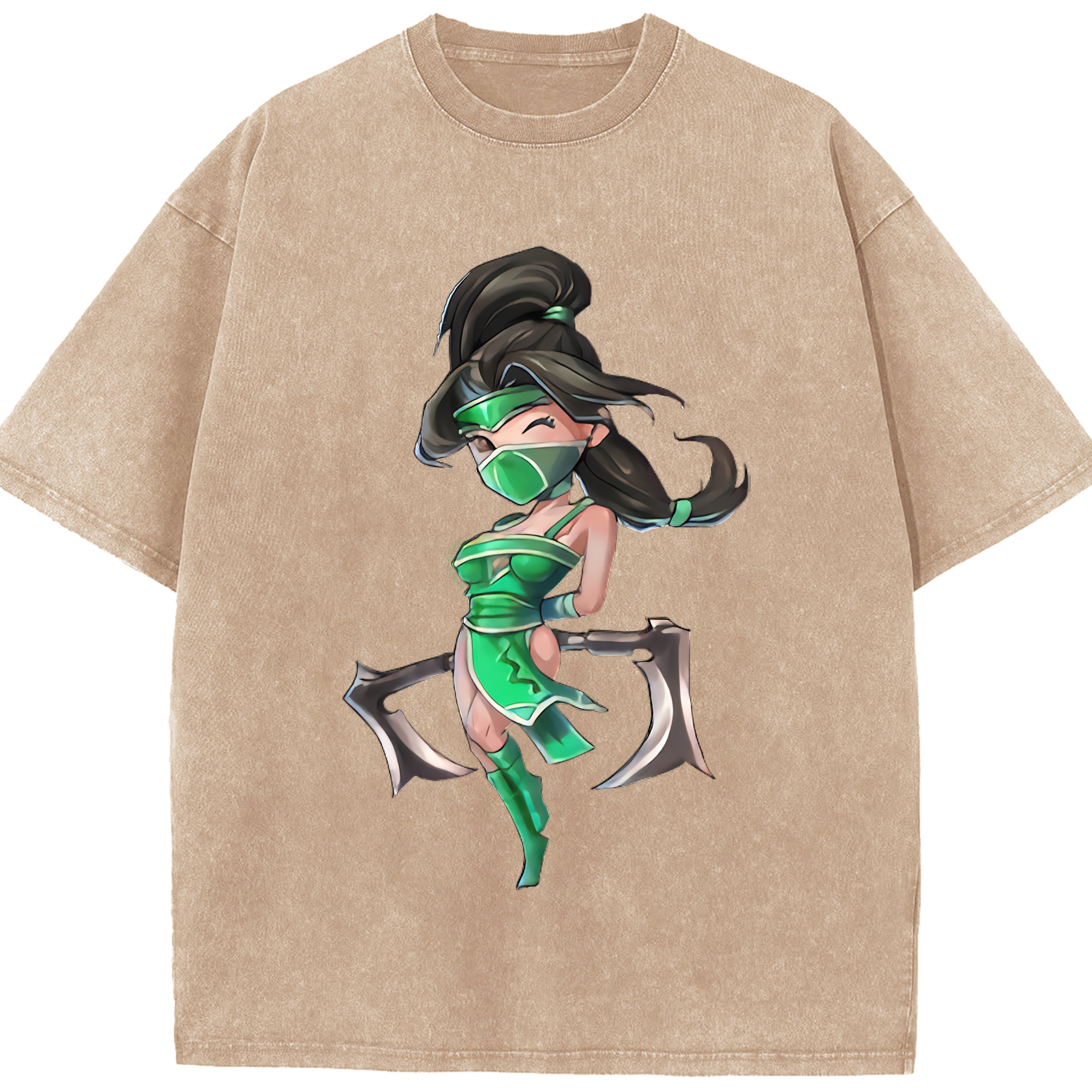 （画像用） リーグ・オブ・レジェンド League of Legends LOL 綿100% ヴィンテージ風 半袖Tシャツ（フロントプリント）