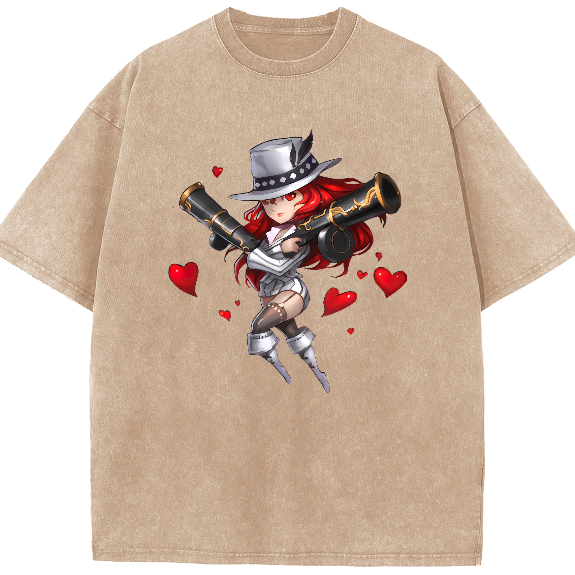 リーグ・オブ・レジェンド League of Legends LOL 綿100% ヴィンテージ風 半袖Tシャツ（フロントプリント）