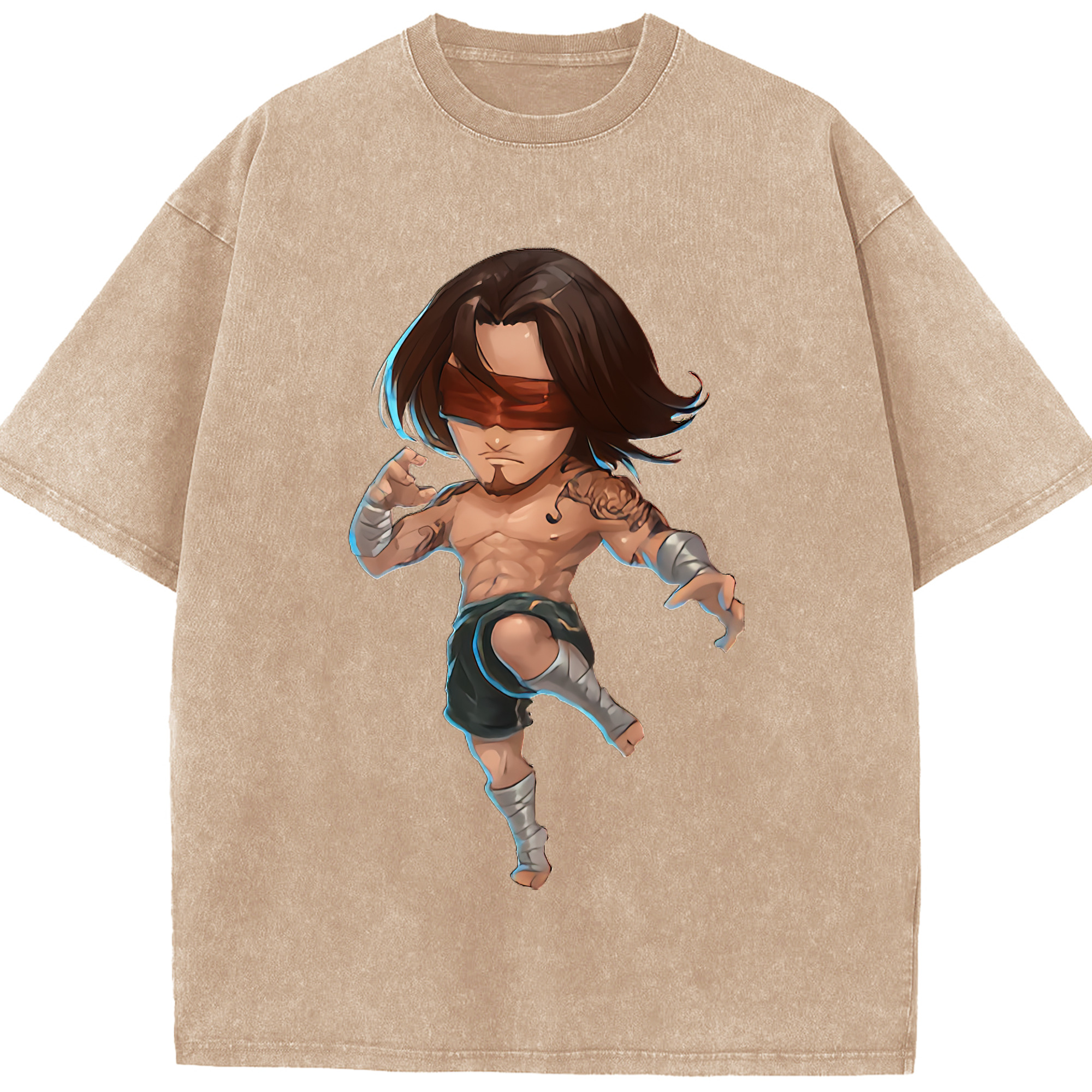 リーグ・オブ・レジェンド League of Legends LOL 綿100% ヴィンテージ風 半袖Tシャツ（フロントプリント）