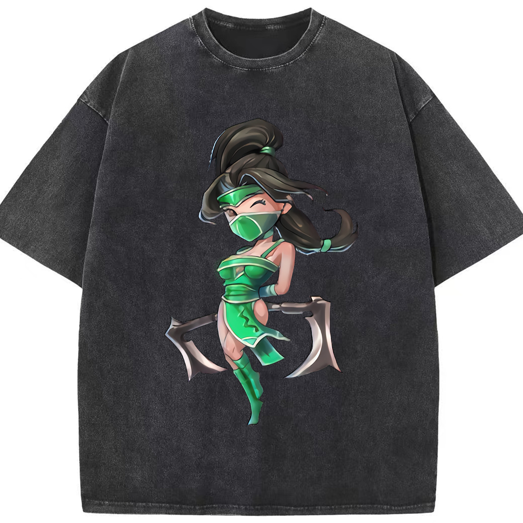 （画像用） リーグ・オブ・レジェンド League of Legends LOL 綿100% ヴィンテージ風 半袖Tシャツ（フロントプリント）