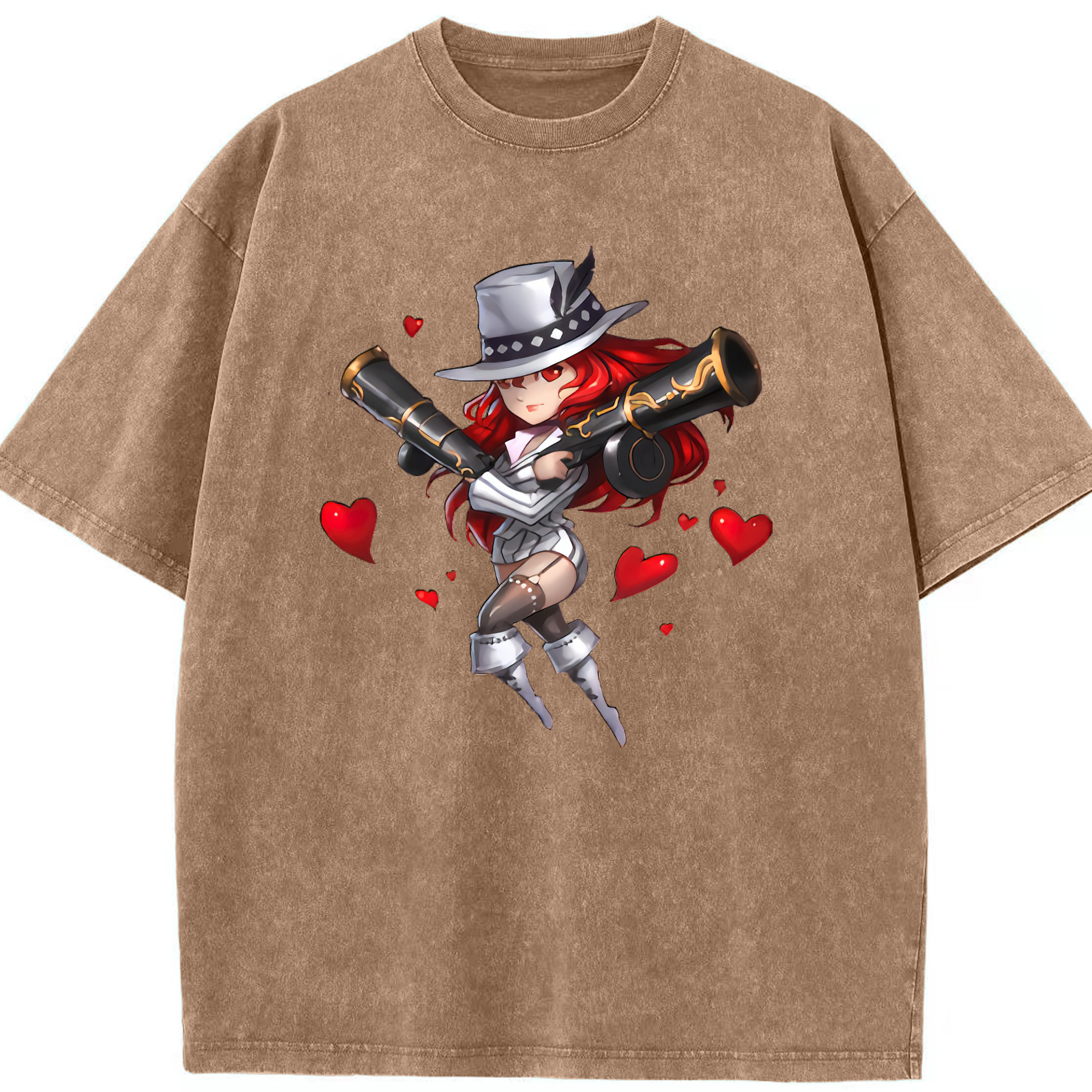 リーグ・オブ・レジェンド League of Legends LOL 綿100% ヴィンテージ風 半袖Tシャツ（フロントプリント）