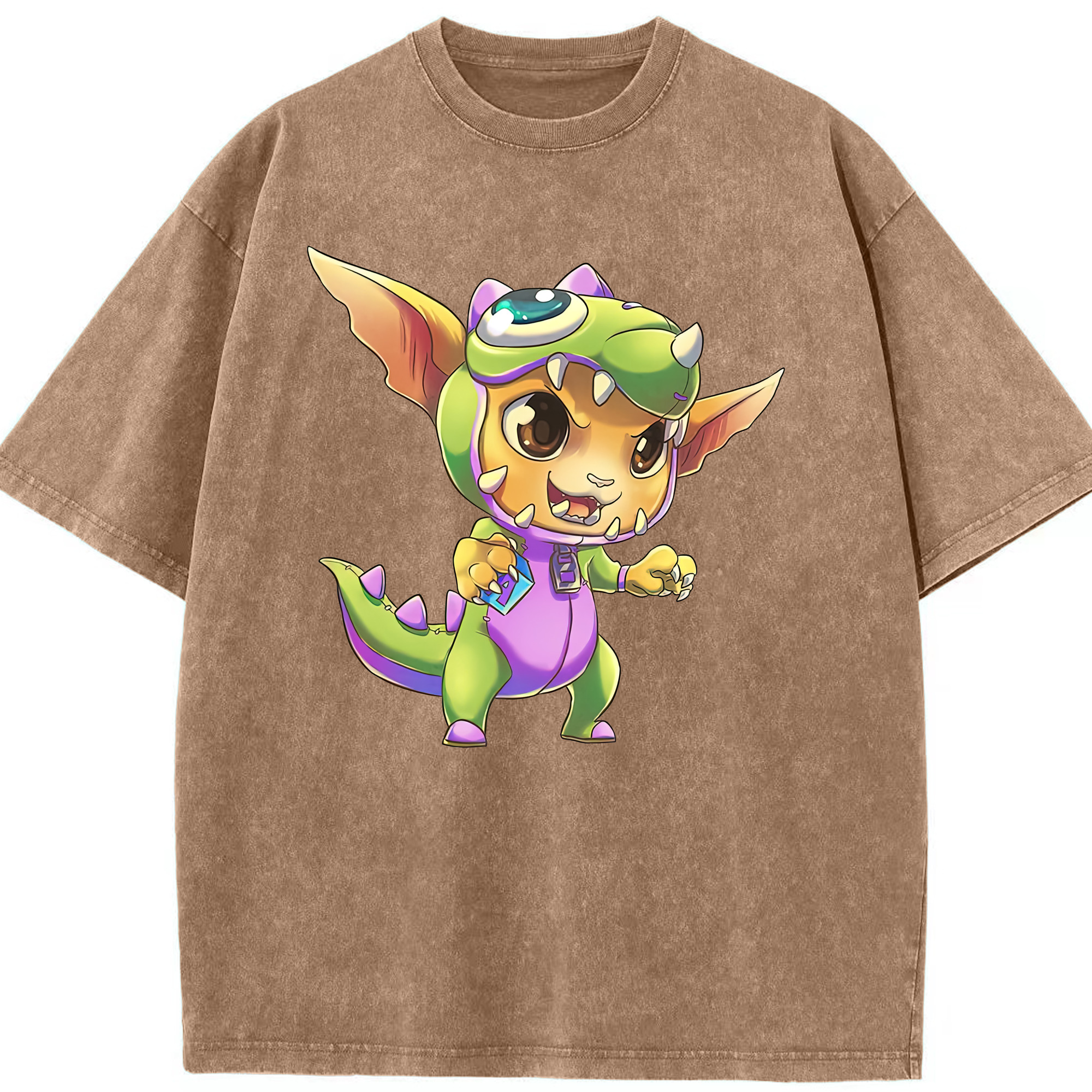 リーグ・オブ・レジェンド League of Legends LOL 綿100% ヴィンテージ風 半袖Tシャツ（フロントプリント）