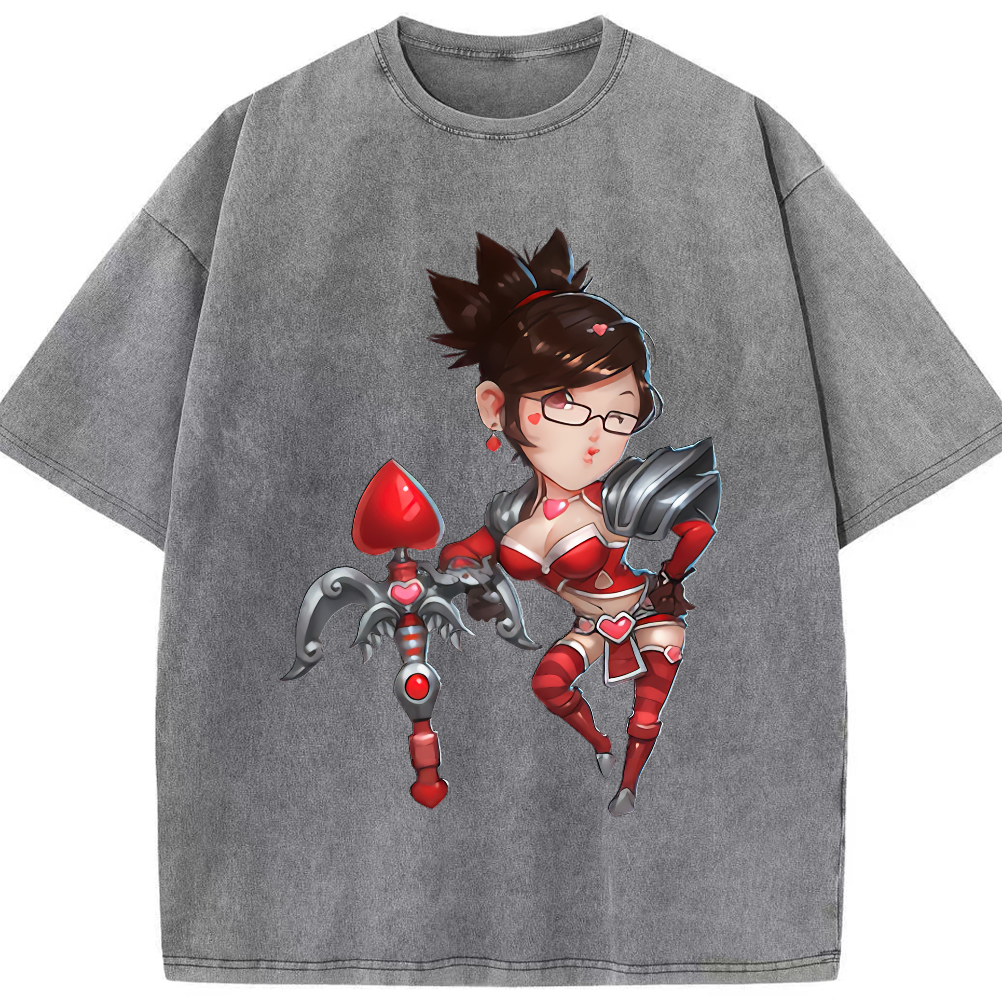 リーグ・オブ・レジェンド League of Legends LOL 綿100% ヴィンテージ風 半袖Tシャツ（フロントプリント）