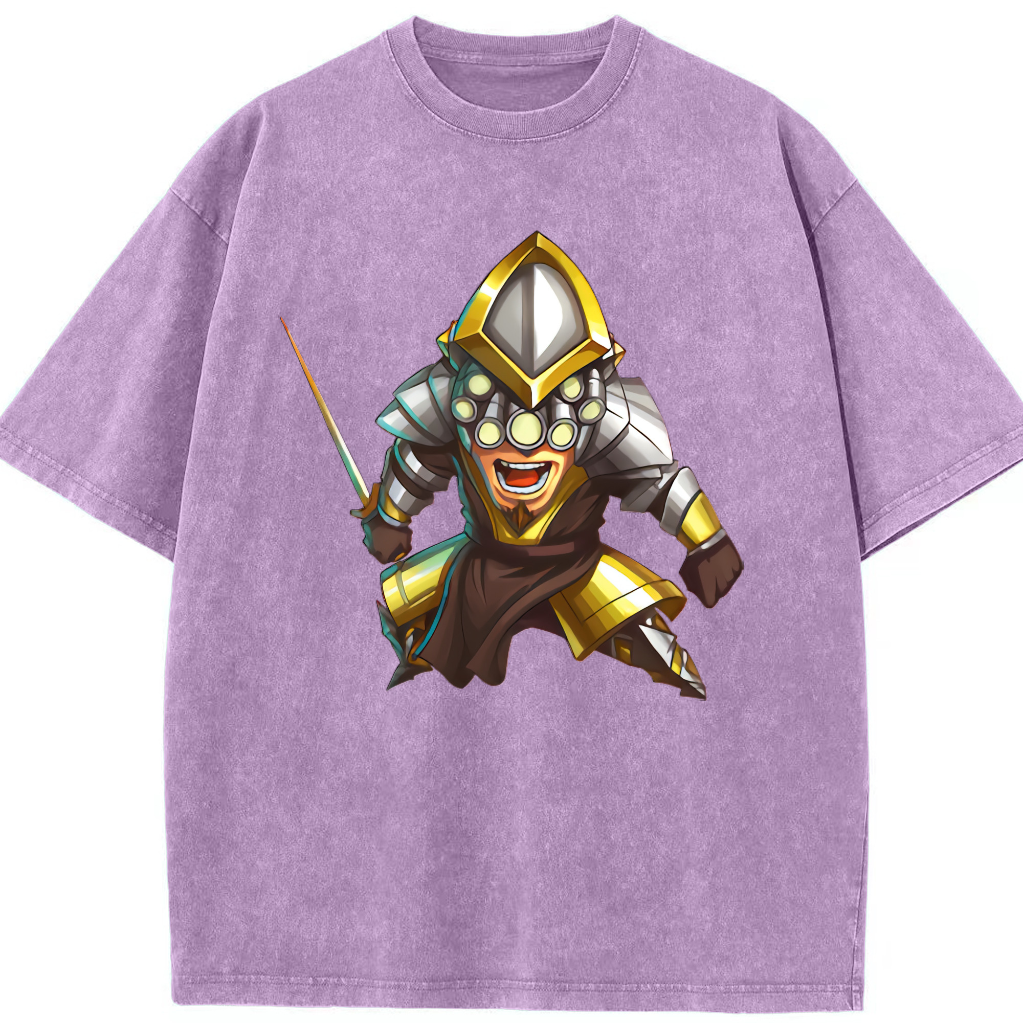 （画像用） リーグ・オブ・レジェンド League of Legends LOL 綿100% ヴィンテージ風 半袖Tシャツ（フロントプリント）