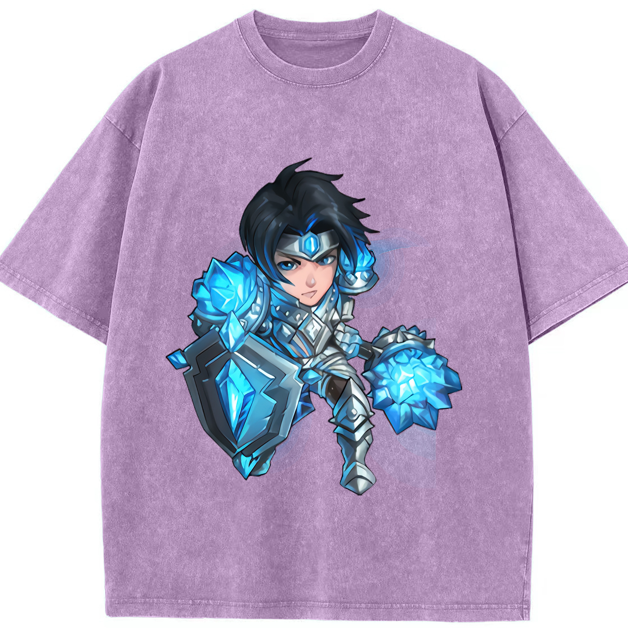 リーグ・オブ・レジェンド League of Legends LOL 綿100% ヴィンテージ風 半袖Tシャツ（フロントプリント）
