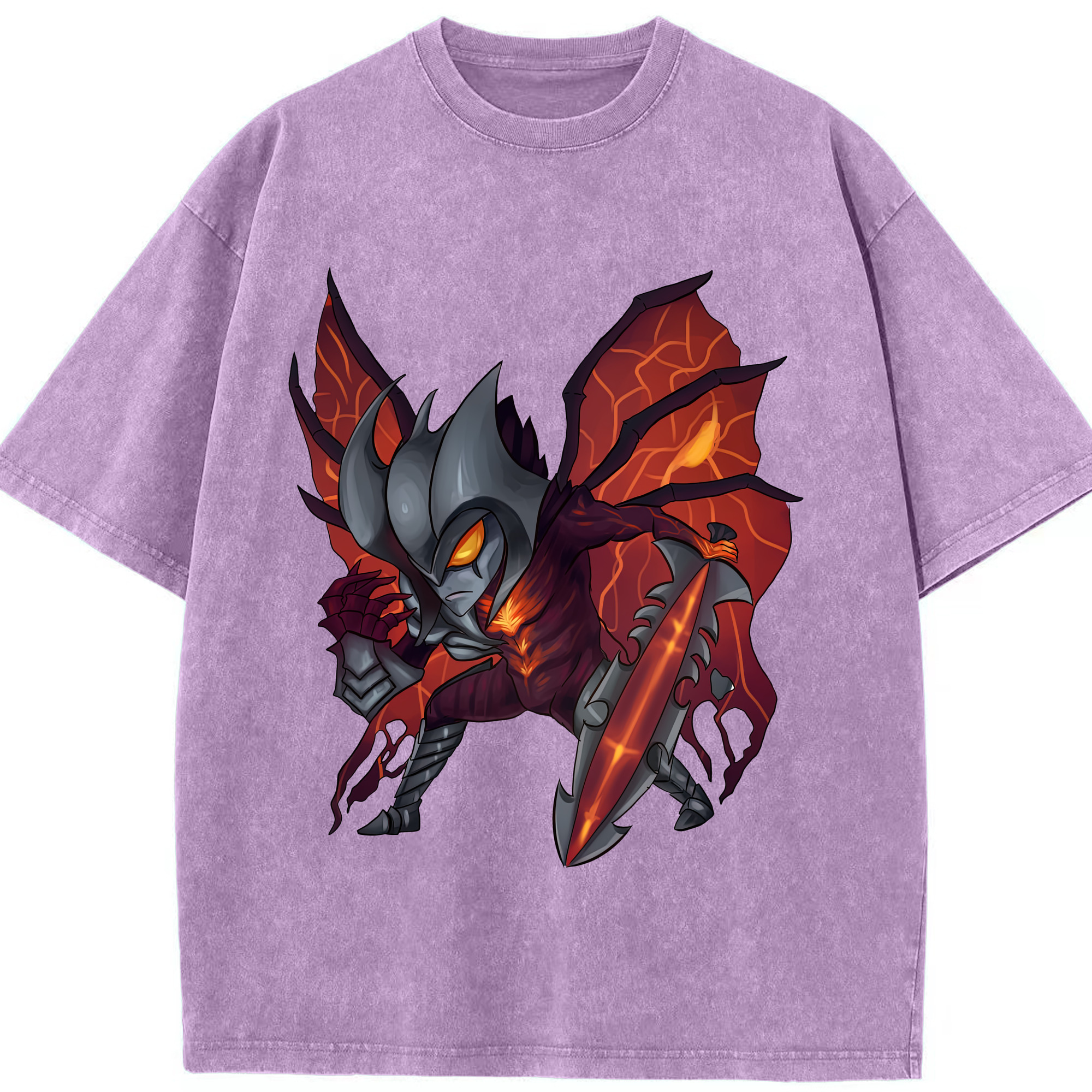 リーグ・オブ・レジェンド League of Legends LOL 綿100% ヴィンテージ風 半袖Tシャツ（フロントプリント）