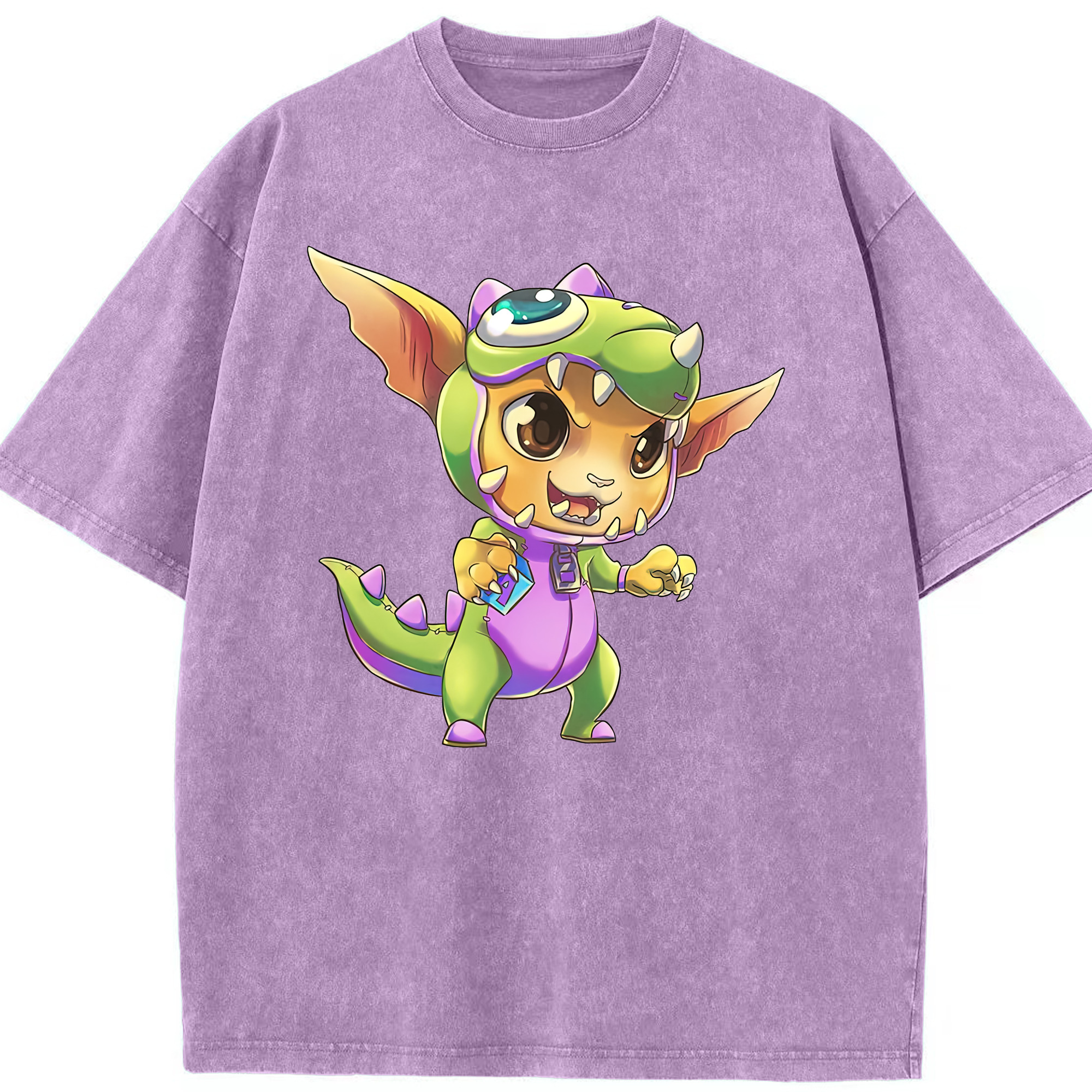 リーグ・オブ・レジェンド League of Legends LOL 綿100% ヴィンテージ風 半袖Tシャツ（フロントプリント）