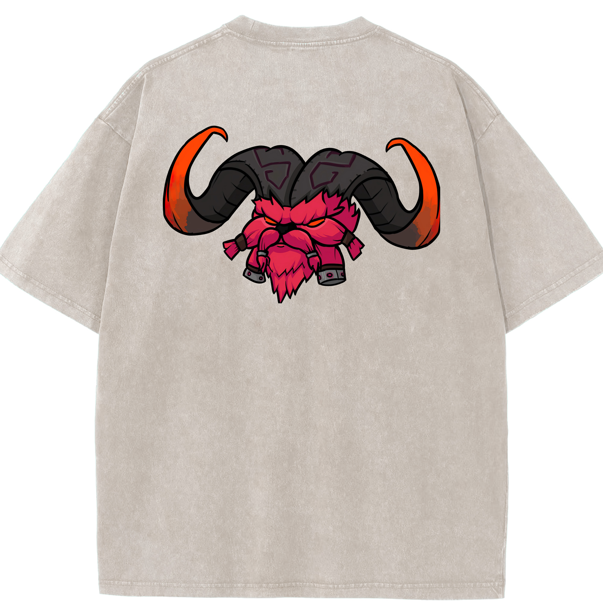 リーグ・オブ・レジェンド League of Legends LOL 綿100% ヴィンテージ風 半袖Tシャツ（背面プリント）