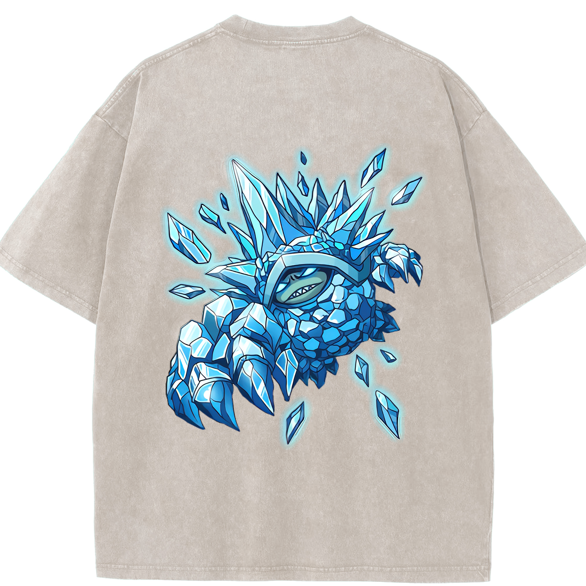 リーグ・オブ・レジェンド League of Legends LOL 綿100% ヴィンテージ風 半袖Tシャツ（背面プリント）