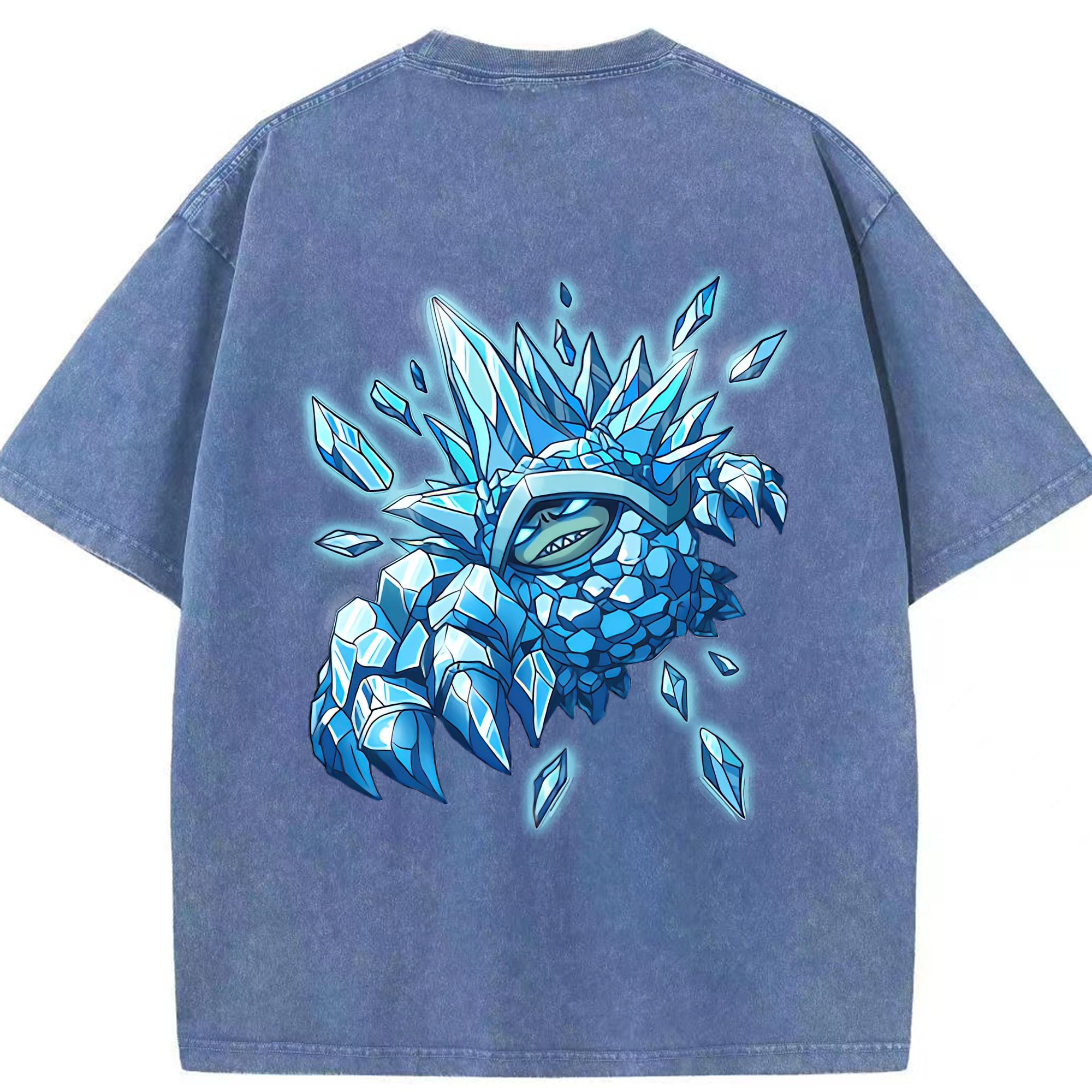 リーグ・オブ・レジェンド League of Legends LOL 綿100% ヴィンテージ風 半袖Tシャツ（背面プリント）