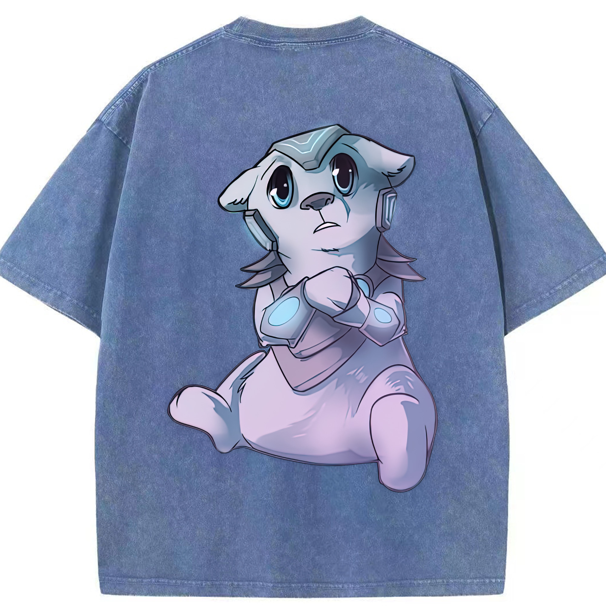 リーグ・オブ・レジェンド League of Legends LOL 綿100% ヴィンテージ風 半袖Tシャツ（背面プリント）