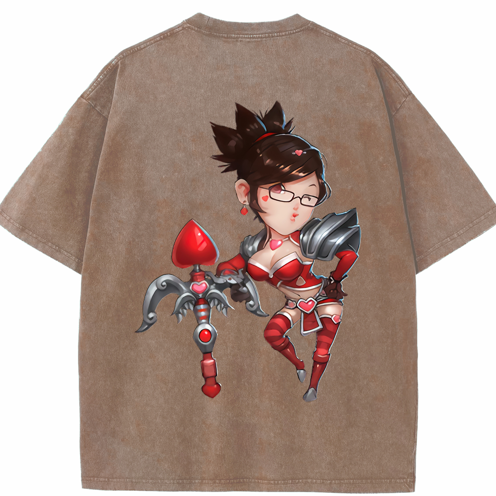 リーグ・オブ・レジェンド League of Legends LOL 綿100% ヴィンテージ風 半袖Tシャツ（背面プリント）