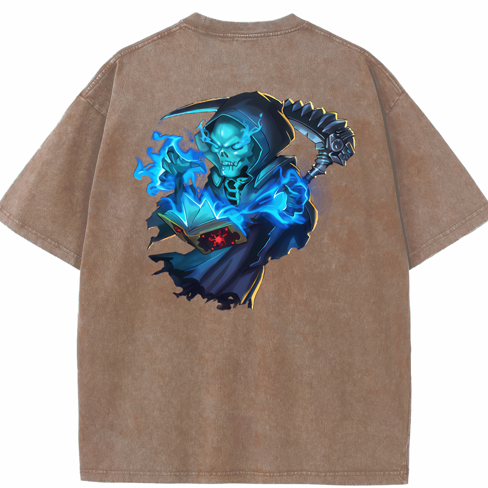 リーグ・オブ・レジェンド League of Legends LOL 綿100% ヴィンテージ風 半袖Tシャツ（背面プリント）