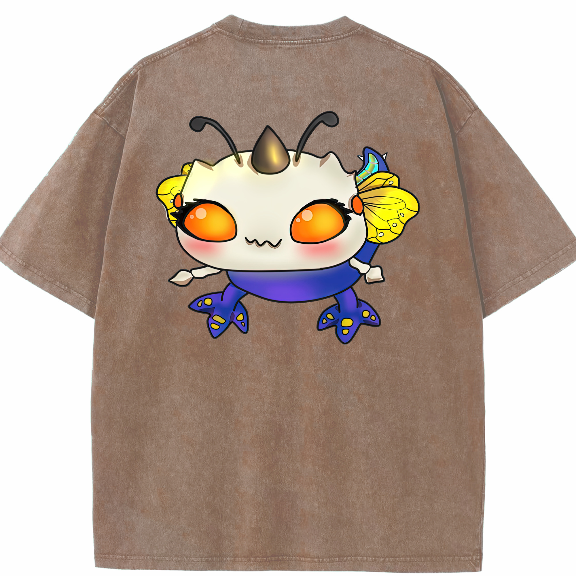リーグ・オブ・レジェンド League of Legends LOL 綿100% ヴィンテージ風 半袖Tシャツ（背面プリント）