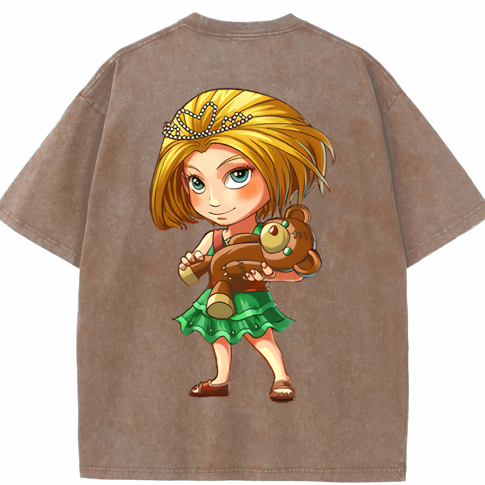 リーグ・オブ・レジェンド League of Legends LOL 綿100% ヴィンテージ風 半袖Tシャツ（背面プリント）