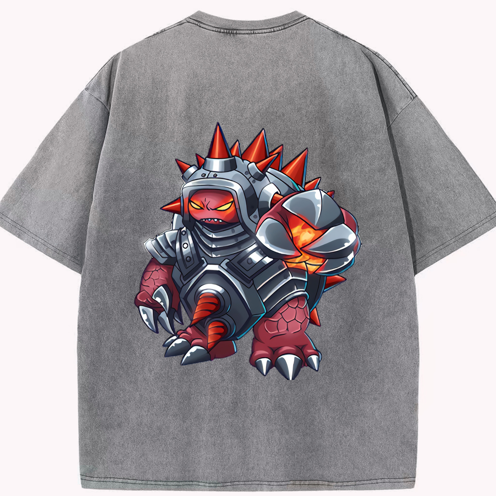 リーグ・オブ・レジェンド League of Legends LOL 綿100% ヴィンテージ風 半袖Tシャツ（背面プリント）