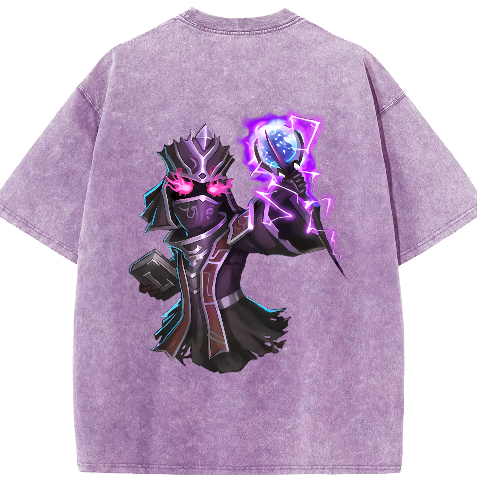 （画像用） リーグ・オブ・レジェンド League of Legends LOL 綿100% ヴィンテージ風 半袖Tシャツ（背面プリント）