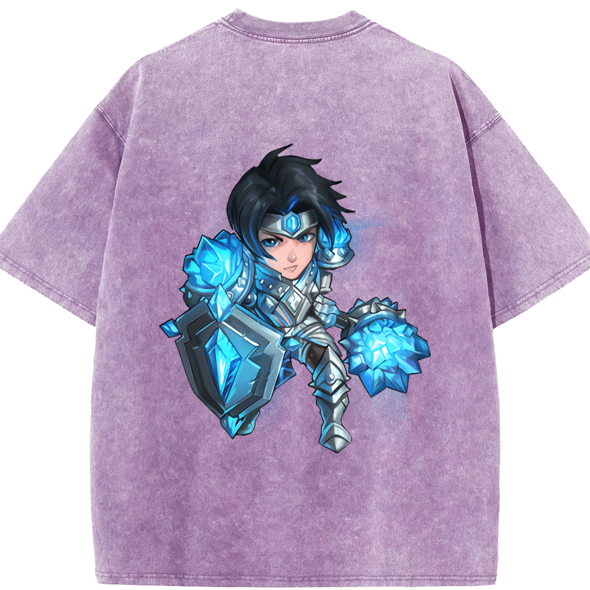 リーグ・オブ・レジェンド League of Legends LOL 綿100% ヴィンテージ風 半袖Tシャツ（背面プリント）