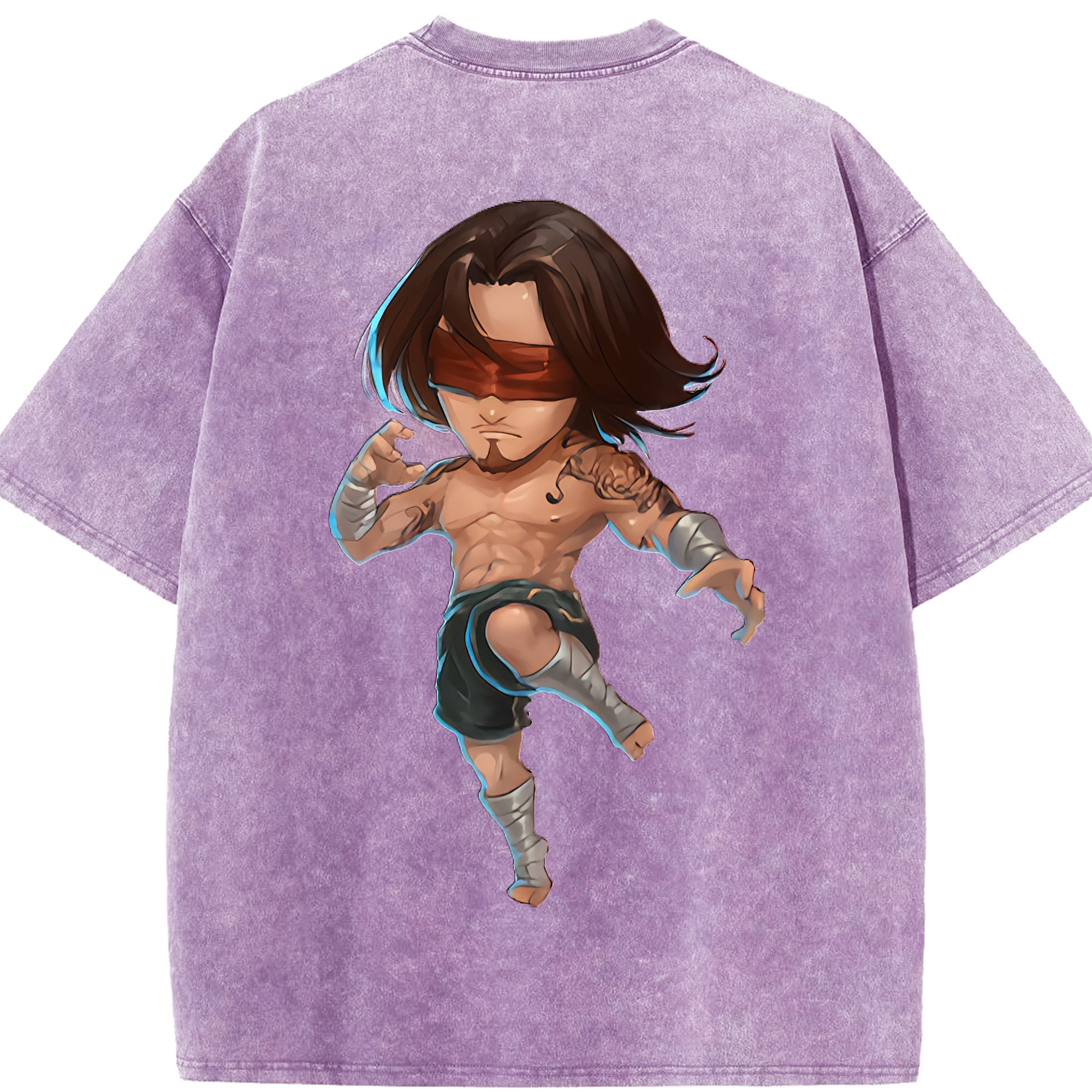 リーグ・オブ・レジェンド League of Legends LOL 綿100% ヴィンテージ風 半袖Tシャツ（背面プリント）