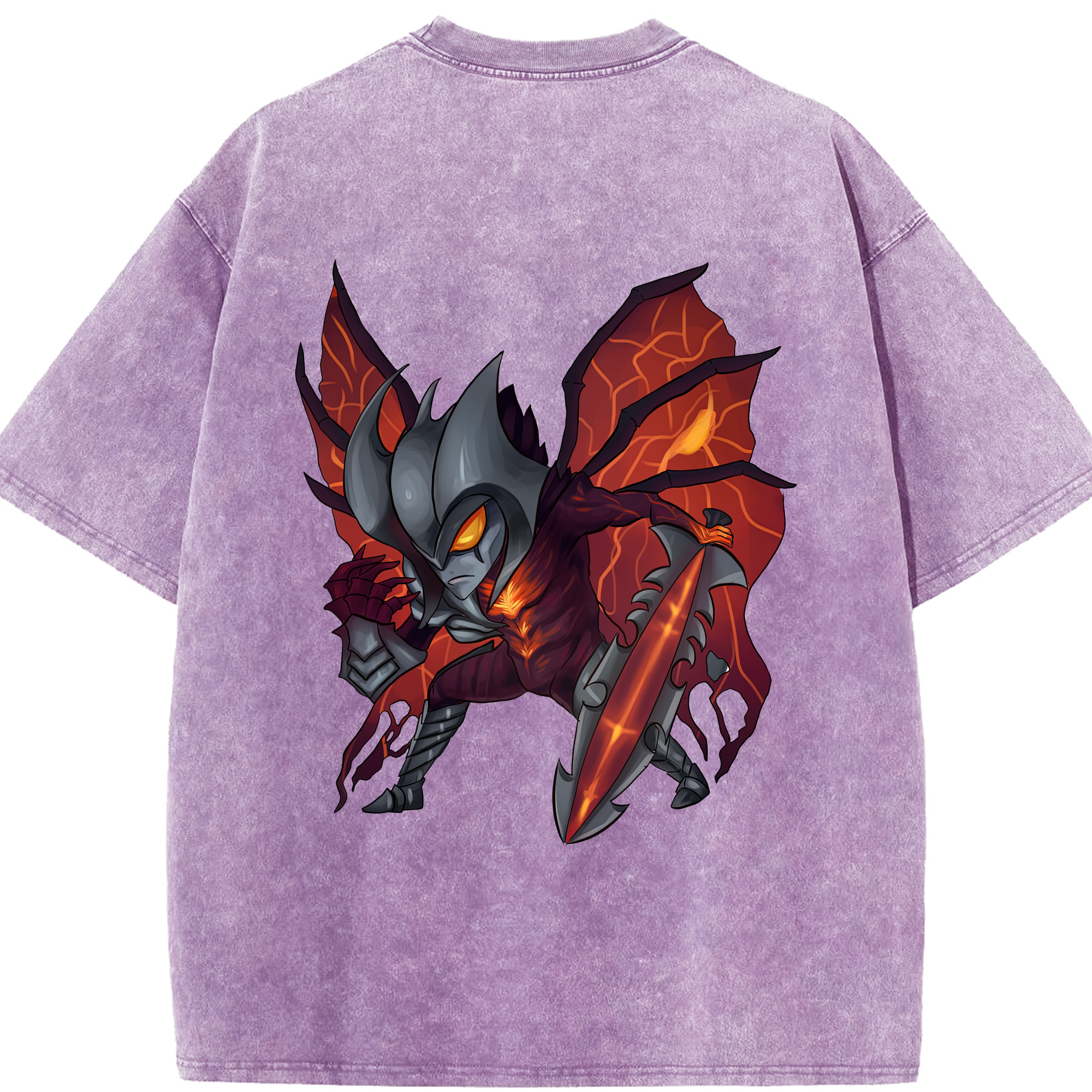 リーグ・オブ・レジェンド League of Legends LOL 綿100% ヴィンテージ風 半袖Tシャツ（背面プリント）