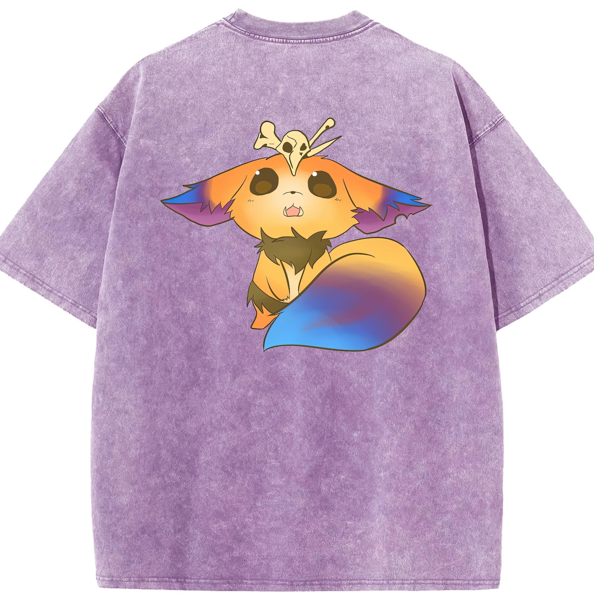 リーグ・オブ・レジェンド League of Legends LOL 綿100% ヴィンテージ風 半袖Tシャツ（背面プリント）