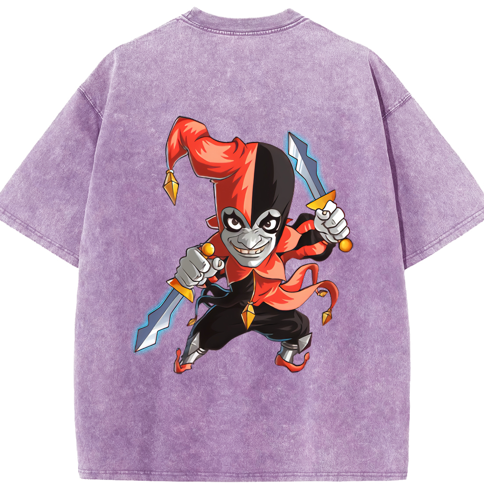 リーグ・オブ・レジェンド League of Legends LOL 綿100% ヴィンテージ風 半袖Tシャツ（背面プリント）