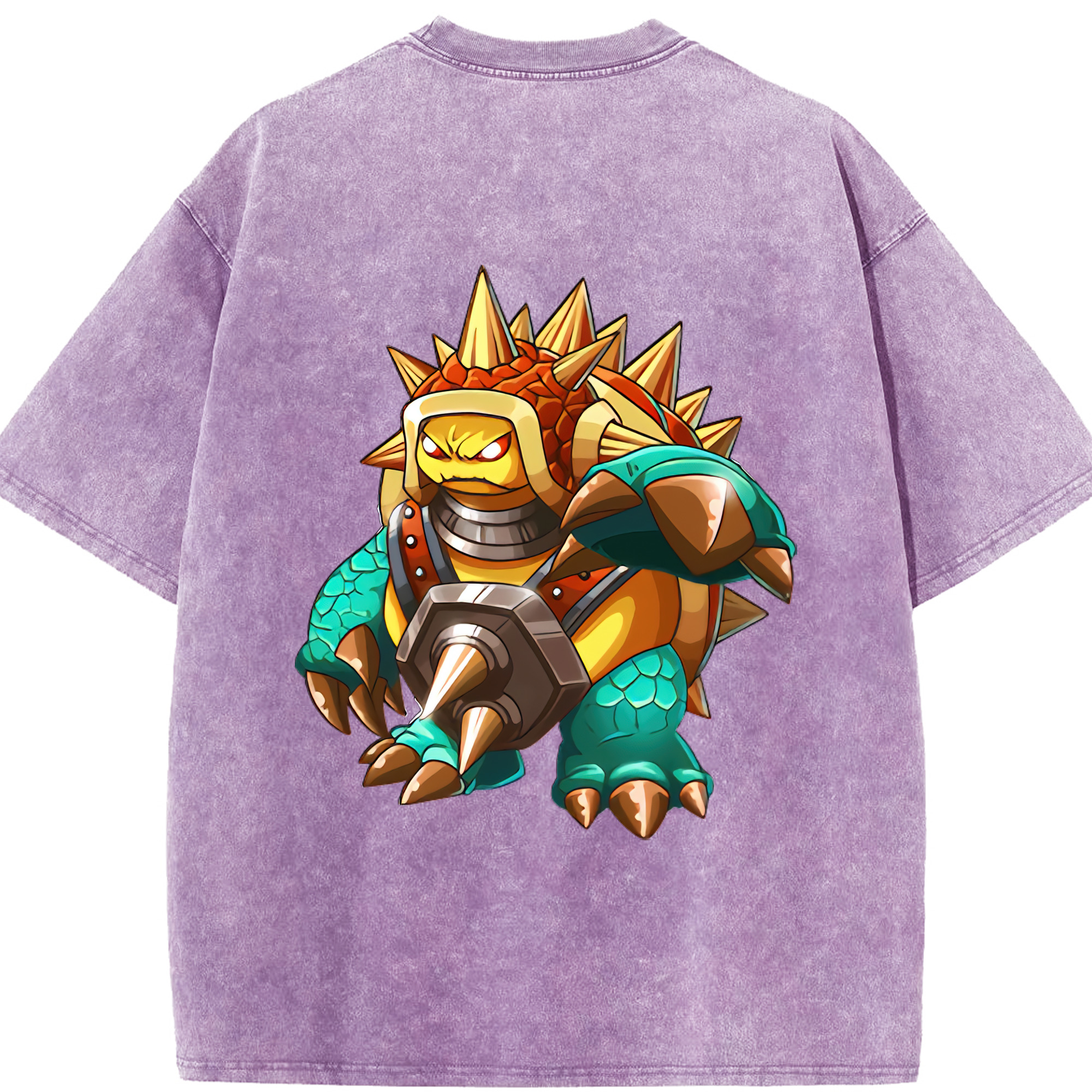 リーグ・オブ・レジェンド League of Legends LOL 綿100% ヴィンテージ風 半袖Tシャツ（背面プリント）