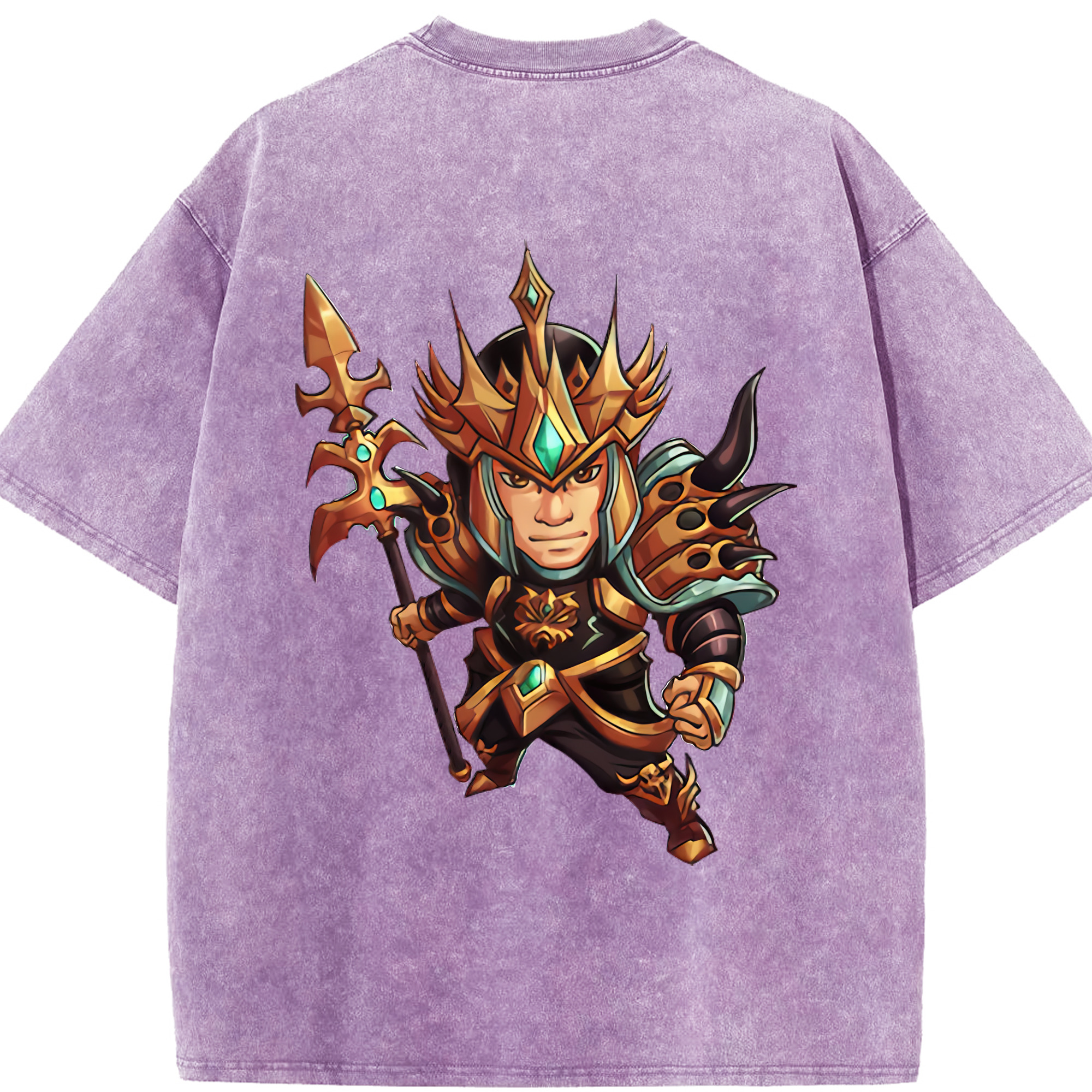リーグ・オブ・レジェンド League of Legends LOL 綿100% ヴィンテージ風 半袖Tシャツ（背面プリント）
