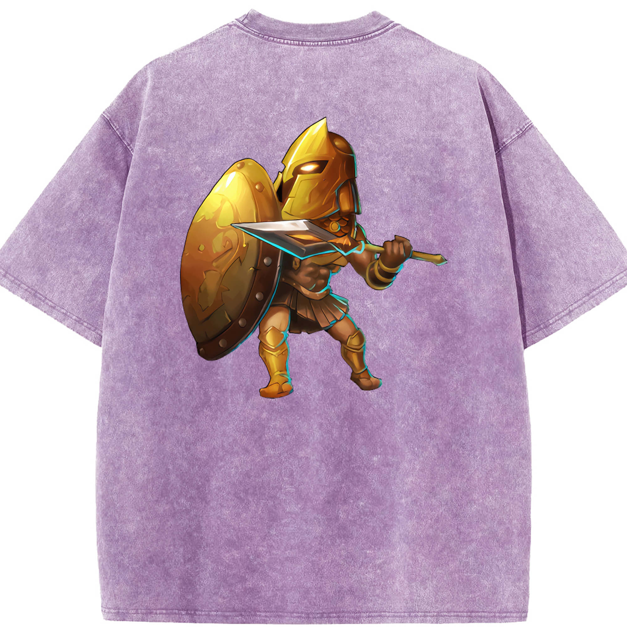 リーグ・オブ・レジェンド League of Legends LOL 綿100% ヴィンテージ風 半袖Tシャツ（背面プリント）