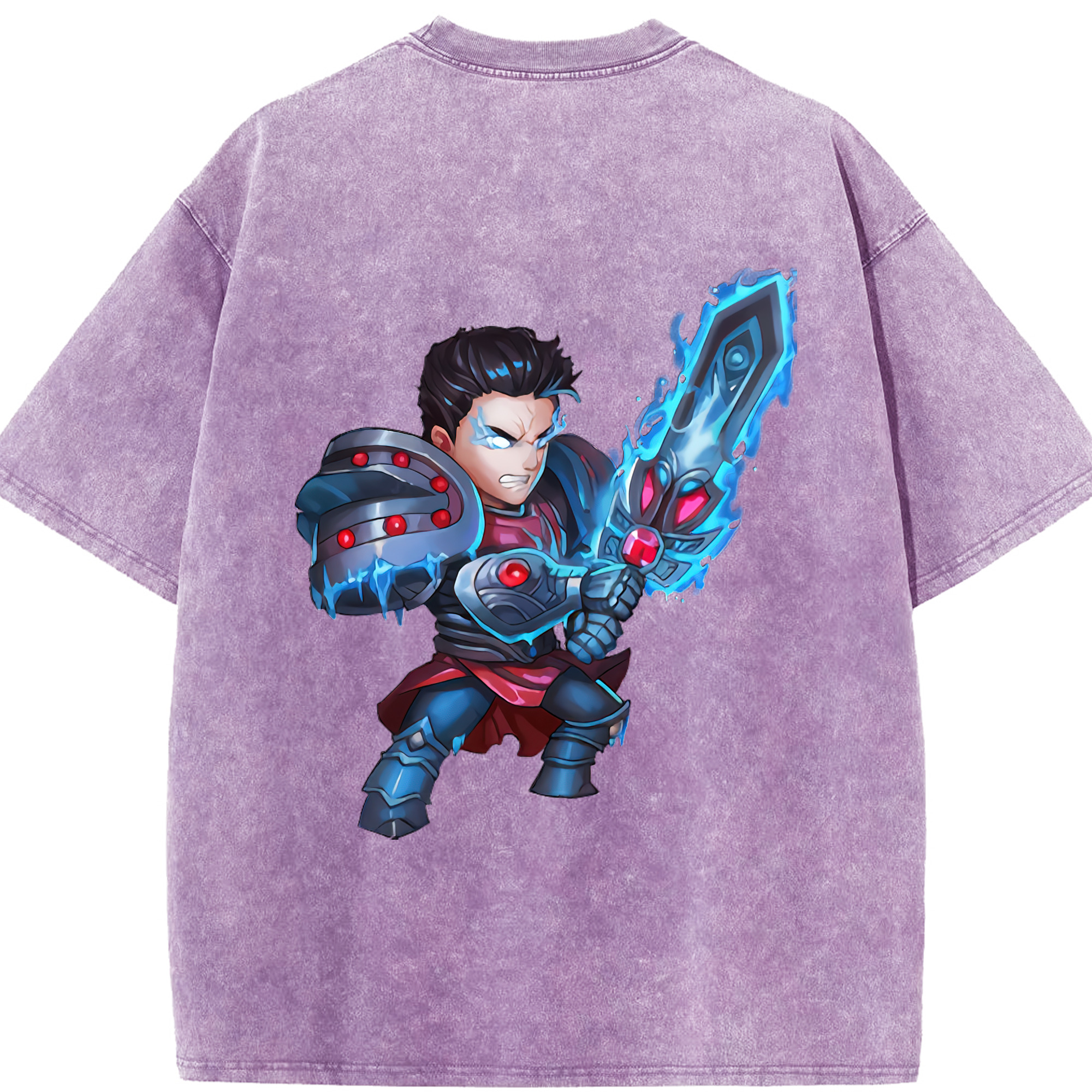 リーグ・オブ・レジェンド League of Legends LOL 綿100% ヴィンテージ風 半袖Tシャツ（背面プリント）