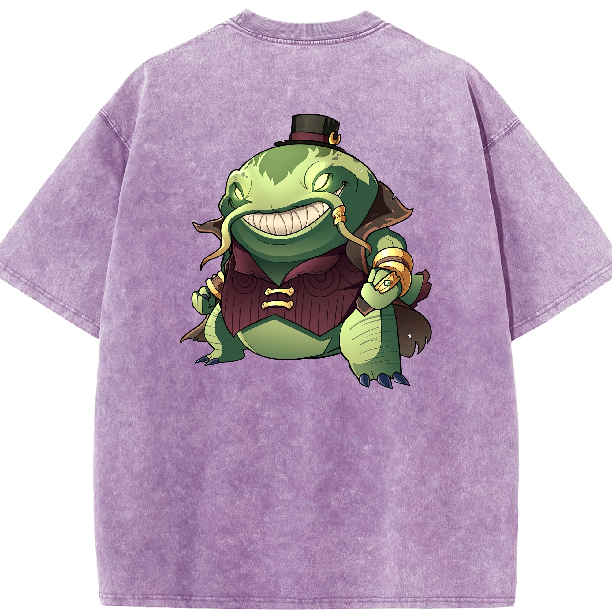 リーグ・オブ・レジェンド League of Legends LOL 綿100% ヴィンテージ風 半袖Tシャツ（背面プリント）