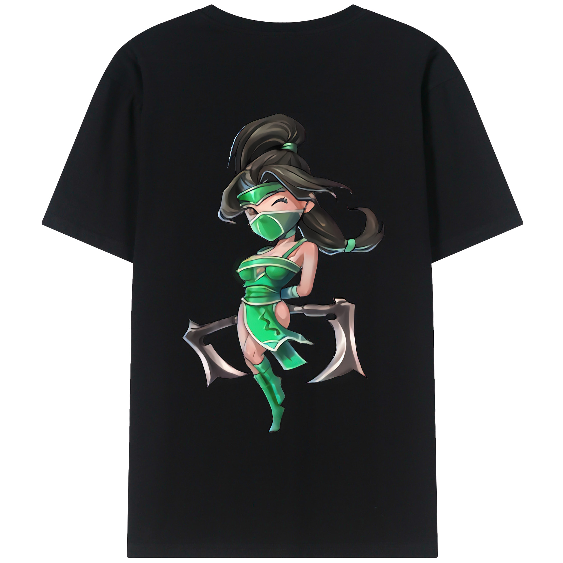 （画像用） リーグ・オブ・レジェンド League of Legends LOL 綿100％ メンズ半袖Tシャツ（バックプリント） 通気性