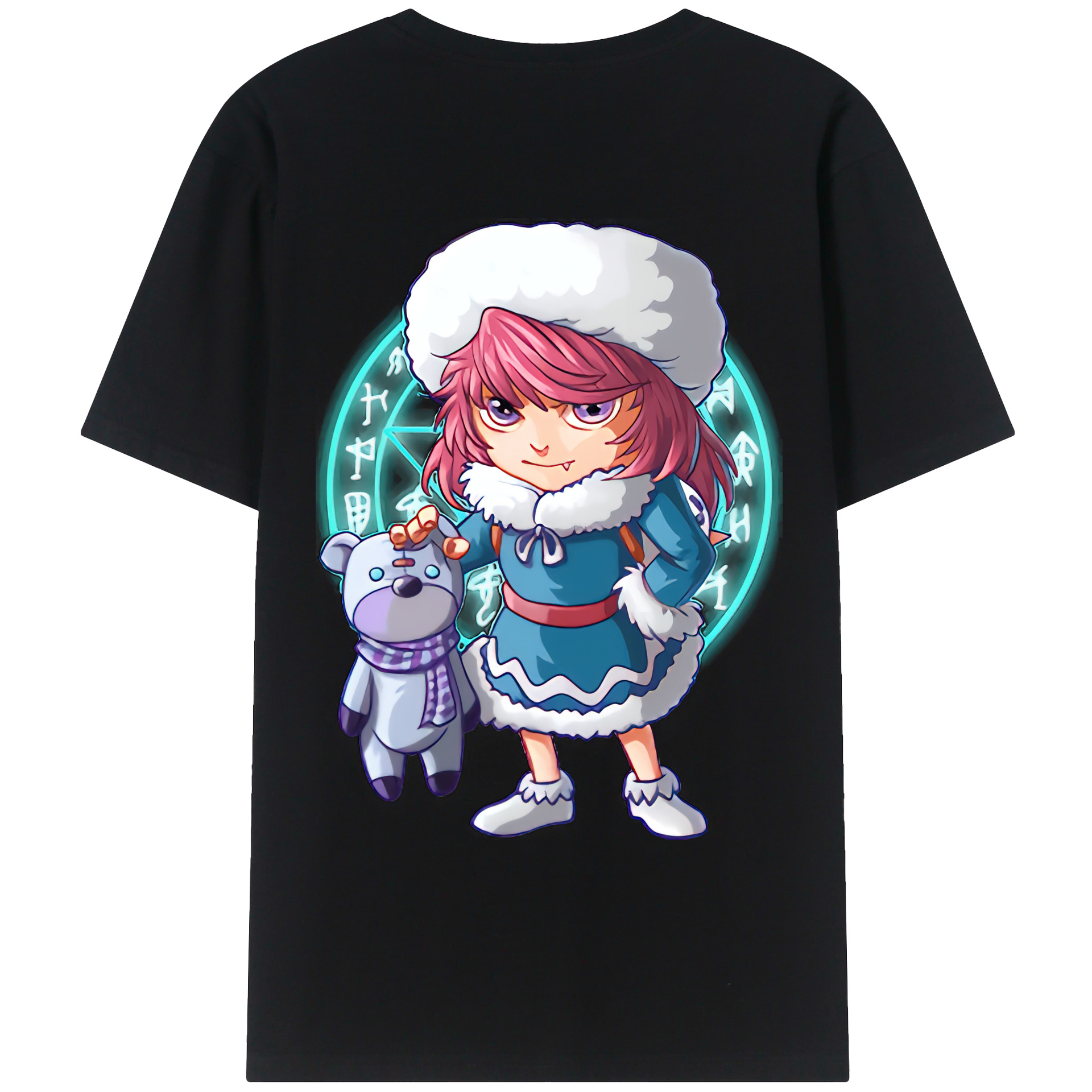 （画像用） リーグ・オブ・レジェンド League of Legends LOL 綿100％ メンズ半袖Tシャツ（バックプリント） 通気性