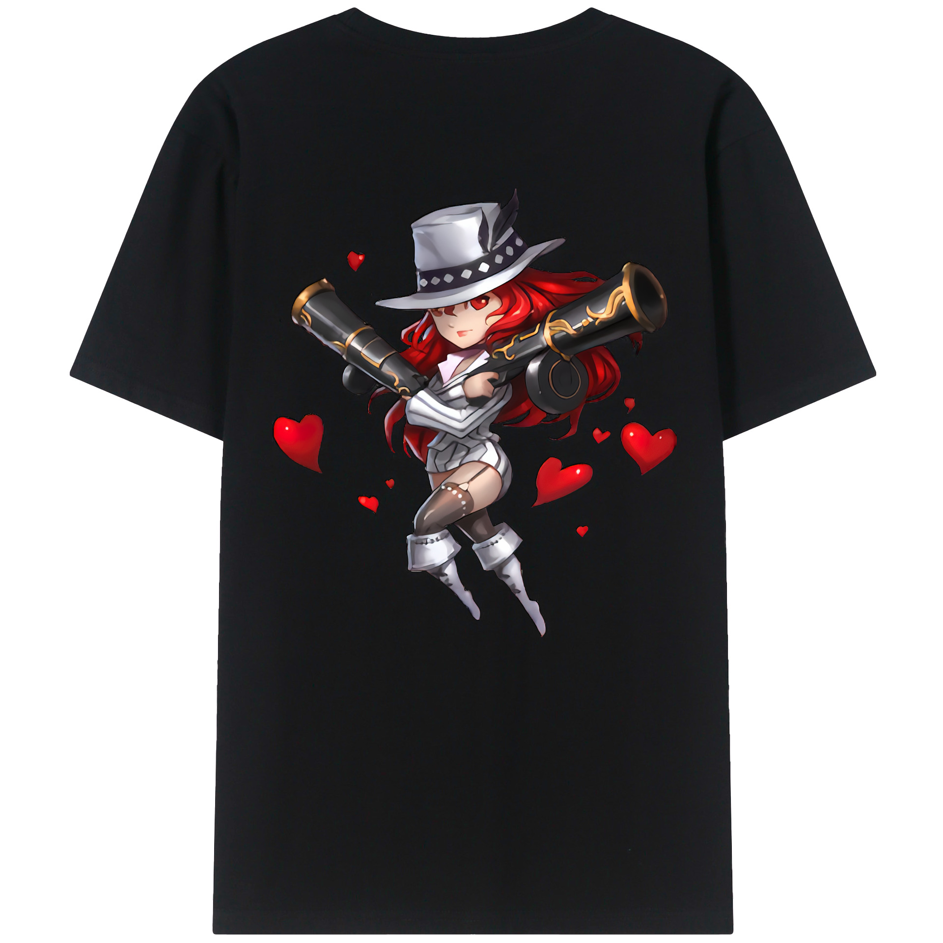 （画像用） リーグ・オブ・レジェンド League of Legends LOL 綿100％ メンズ半袖Tシャツ（バックプリント） 通気性