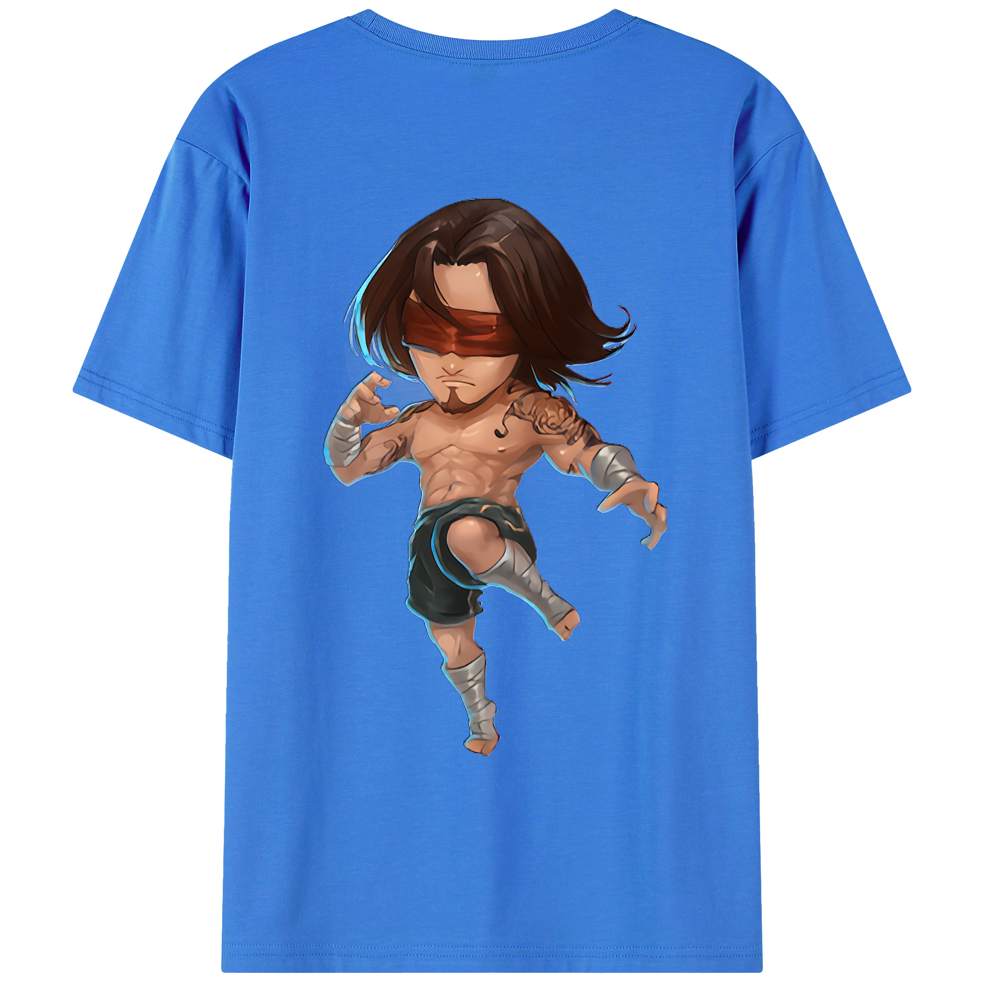 （画像用） リーグ・オブ・レジェンド League of Legends LOL 綿100％ メンズ半袖Tシャツ（バックプリント） 通気性