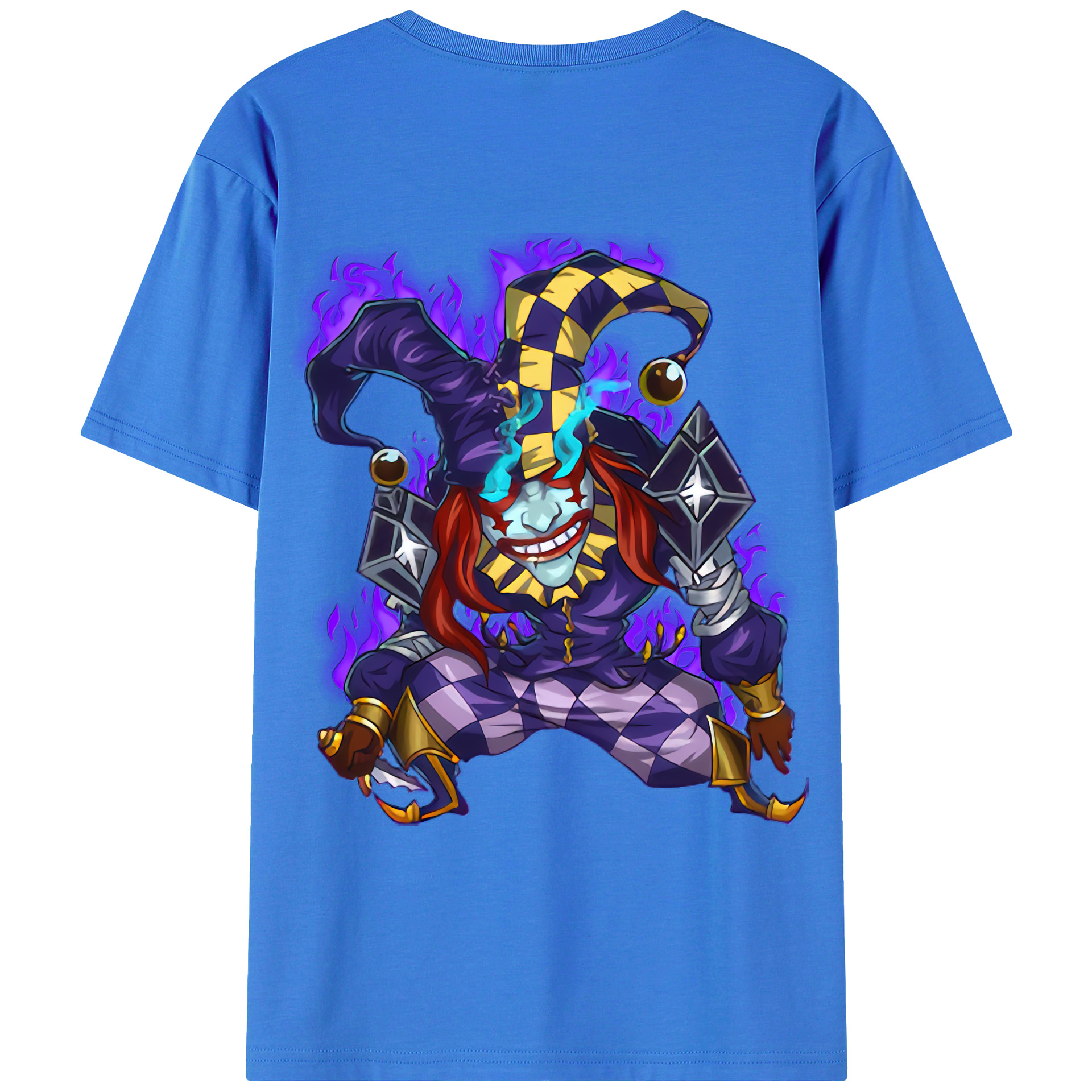 （画像用） リーグ・オブ・レジェンド League of Legends LOL 綿100％ メンズ半袖Tシャツ（バックプリント） 通気性