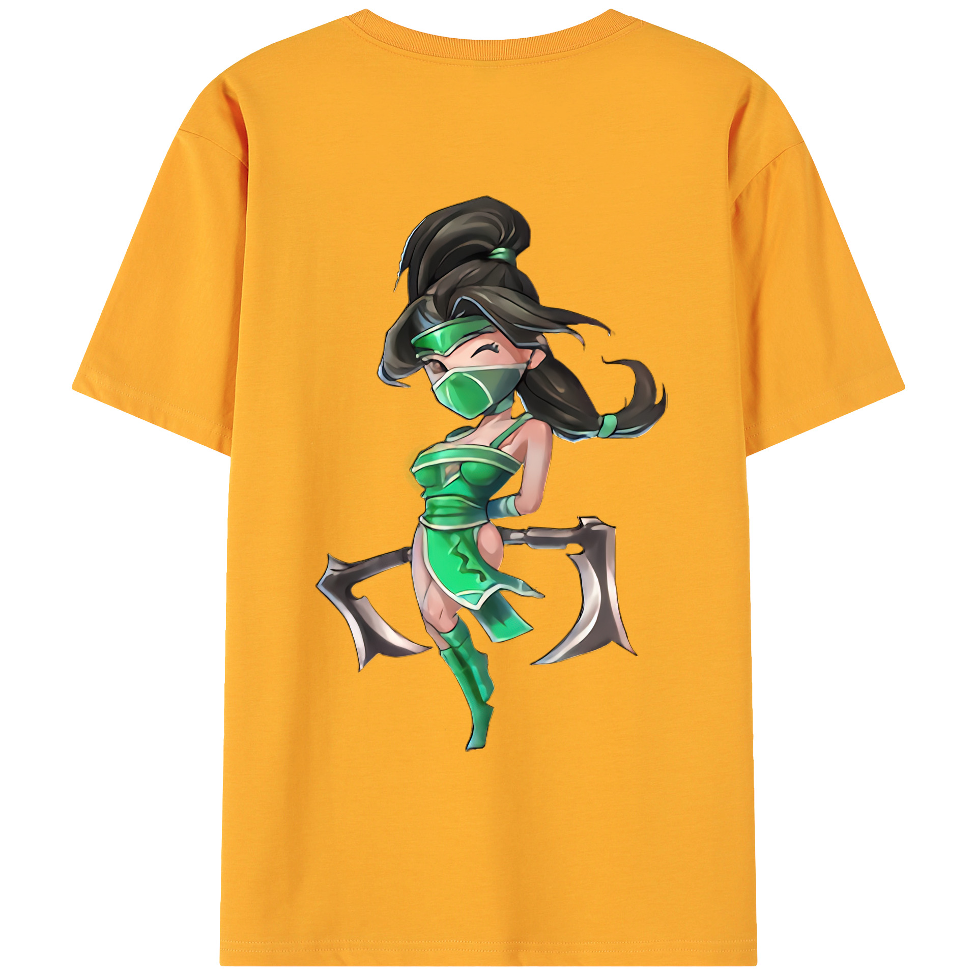 （画像用） リーグ・オブ・レジェンド League of Legends LOL 綿100％ メンズ半袖Tシャツ（バックプリント） 通気性