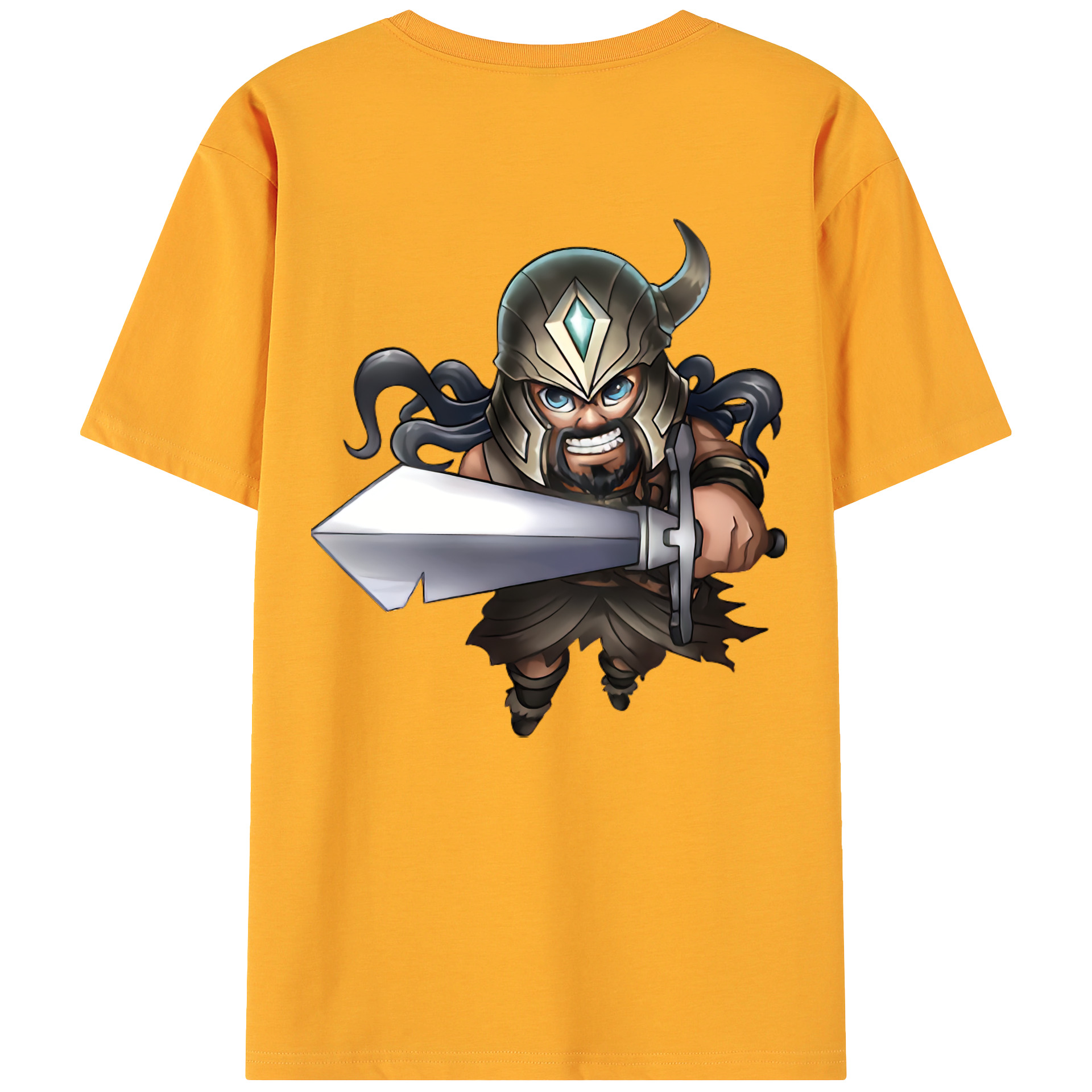 （画像用） リーグ・オブ・レジェンド League of Legends LOL 綿100％ メンズ半袖Tシャツ（バックプリント） 通気性