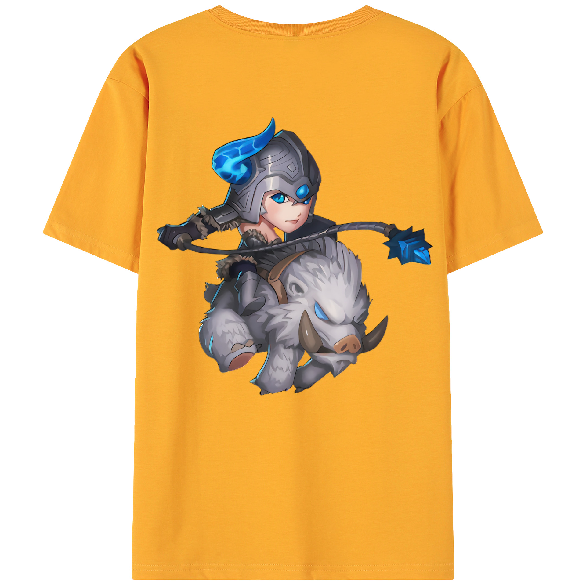 （画像用） リーグ・オブ・レジェンド League of Legends LOL 綿100％ メンズ半袖Tシャツ（バックプリント） 通気性