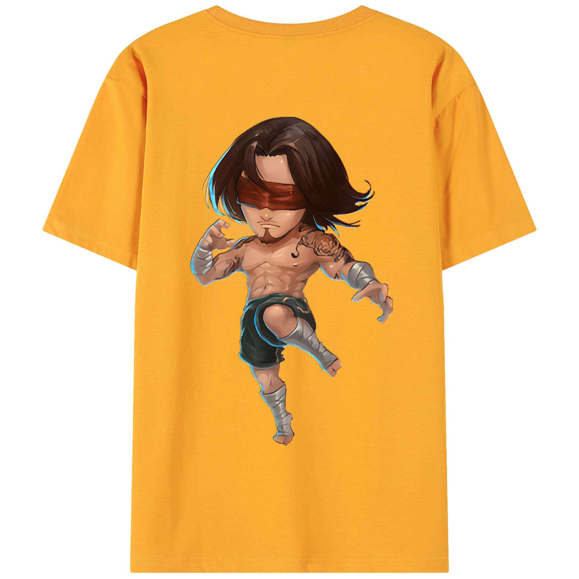 （画像用） リーグ・オブ・レジェンド League of Legends LOL 綿100％ メンズ半袖Tシャツ（バックプリント） 通気性