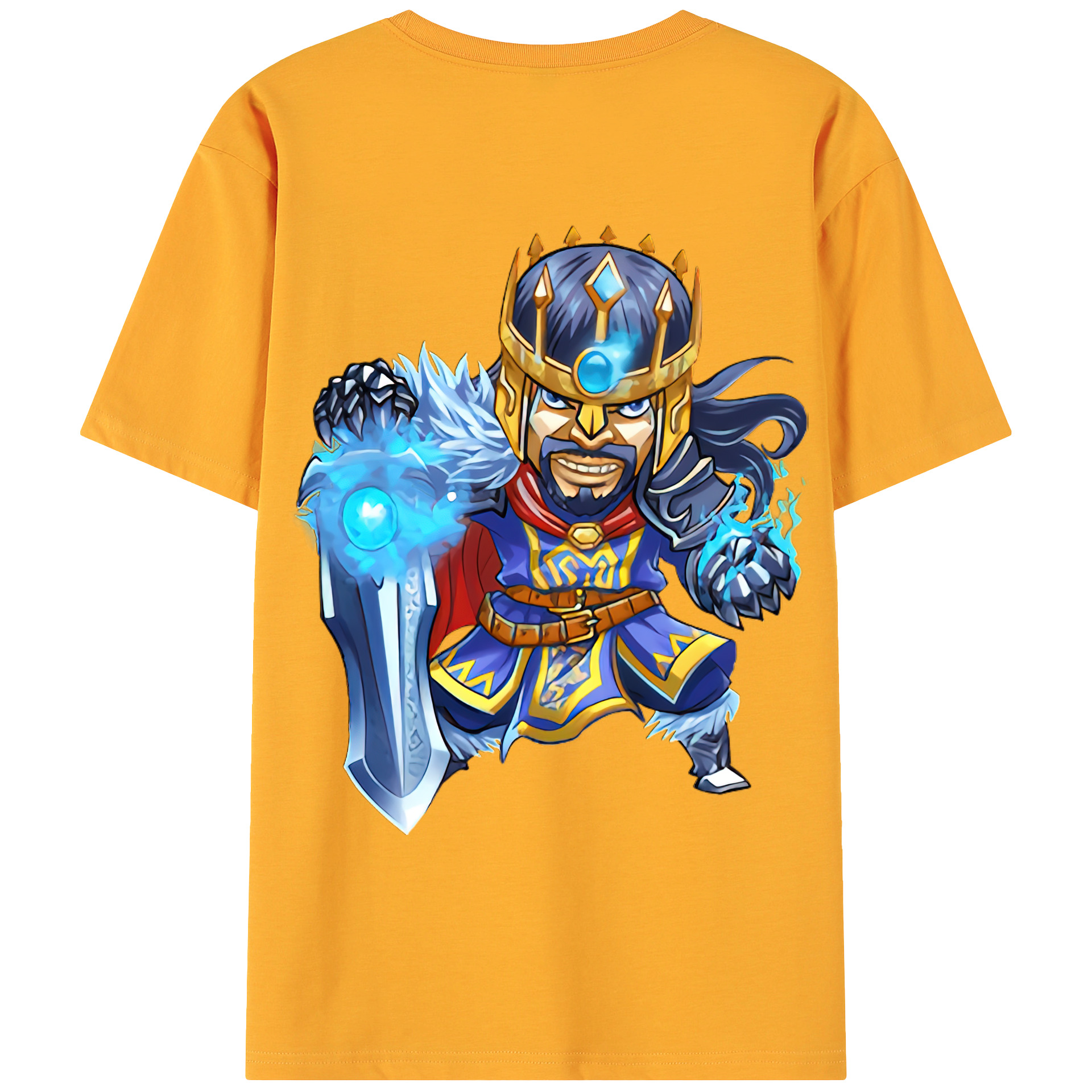 （画像用） リーグ・オブ・レジェンド League of Legends LOL 綿100％ メンズ半袖Tシャツ（バックプリント） 通気性