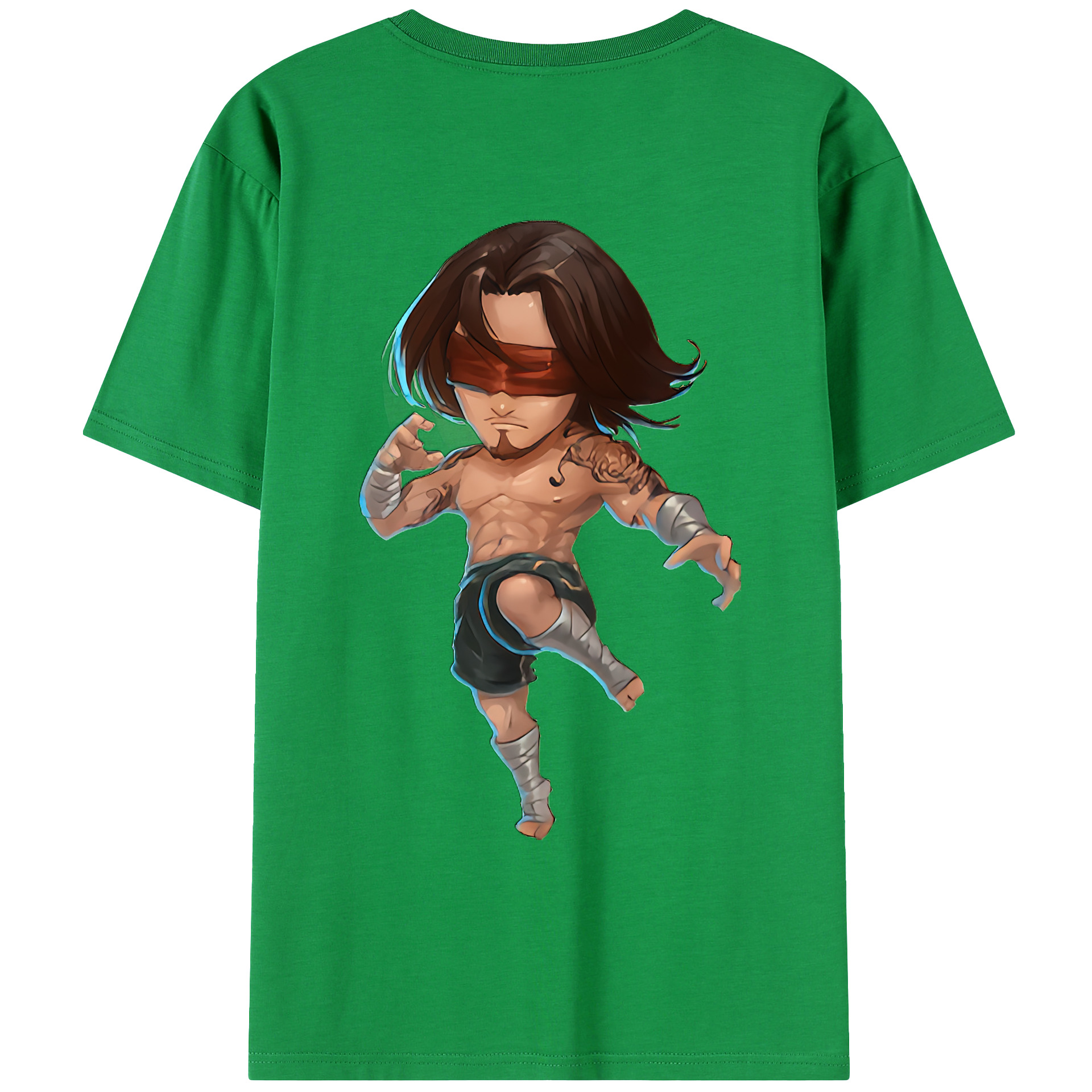 （画像用） リーグ・オブ・レジェンド League of Legends LOL 綿100％ メンズ半袖Tシャツ（バックプリント） 通気性