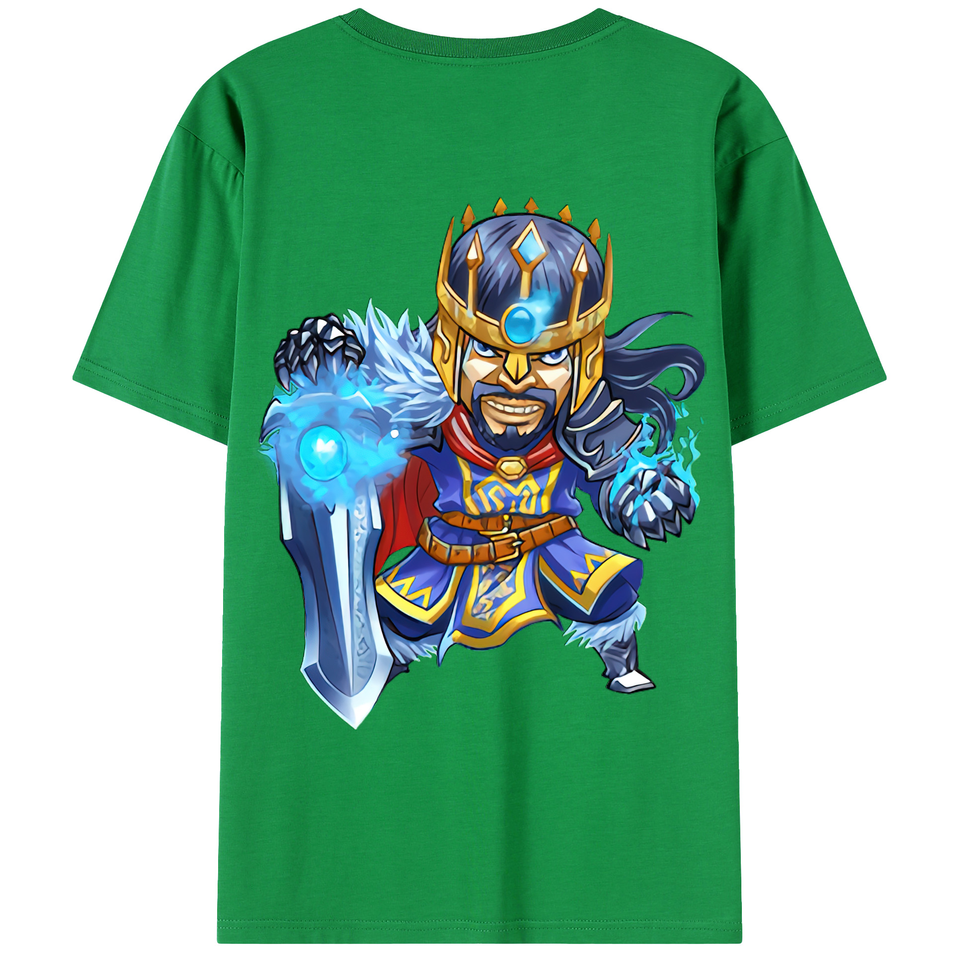 （画像用） リーグ・オブ・レジェンド League of Legends LOL 綿100％ メンズ半袖Tシャツ（バックプリント） 通気性