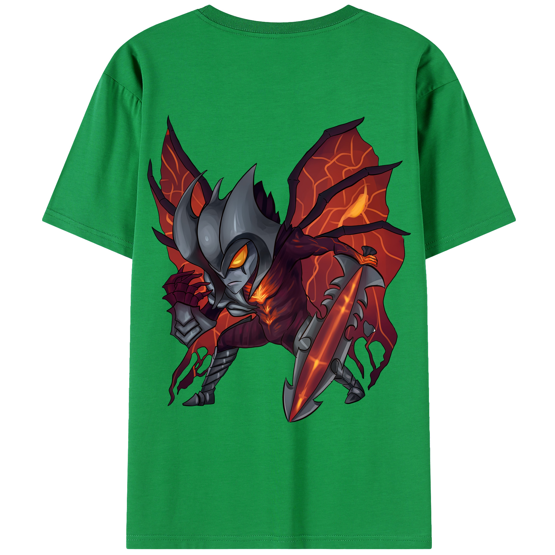（画像用） リーグ・オブ・レジェンド League of Legends LOL 綿100％ メンズ半袖Tシャツ（バックプリント） 通気性