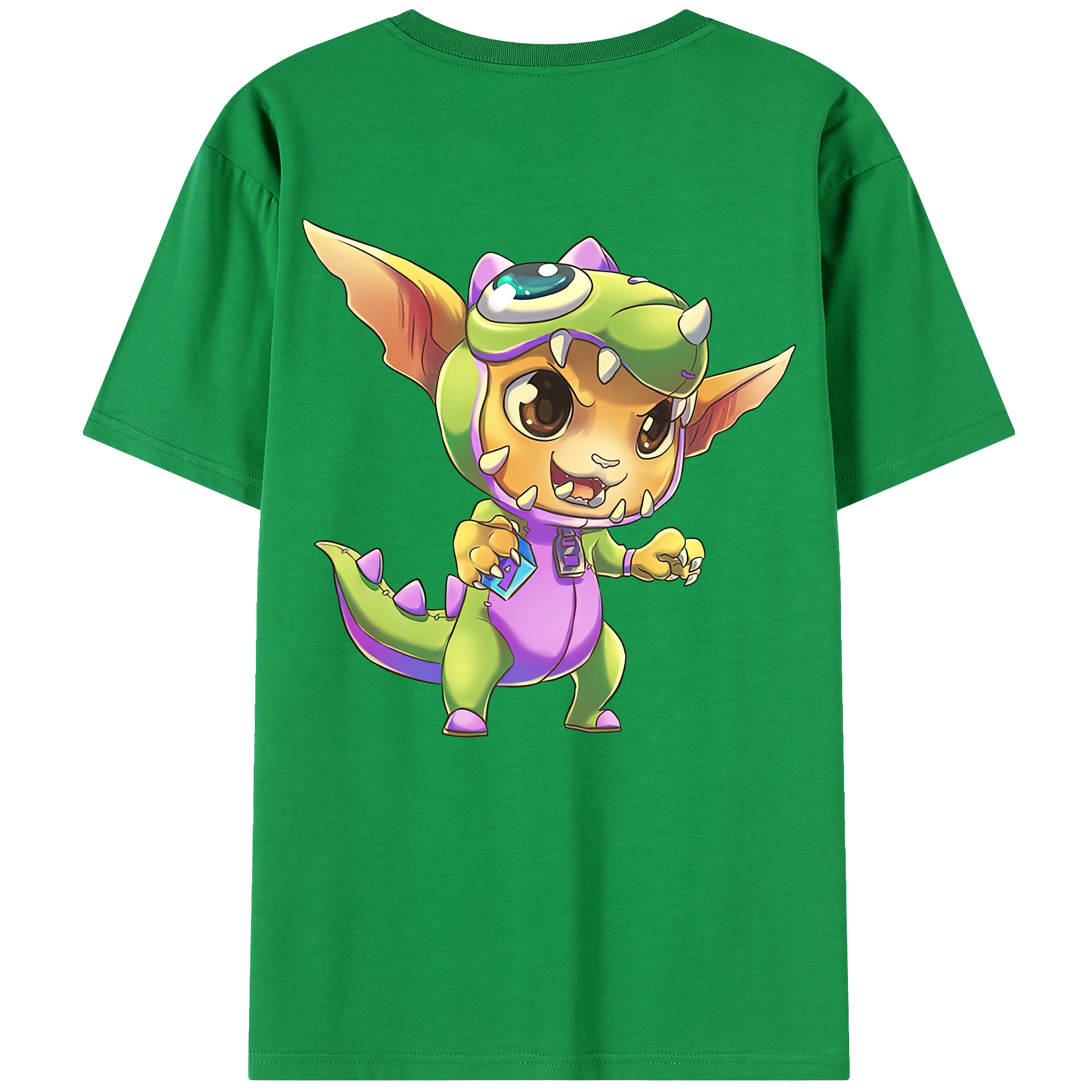 リーグ・オブ・レジェンド League of Legends LOL 綿100％ メンズ半袖Tシャツ（バックプリント） 通気性