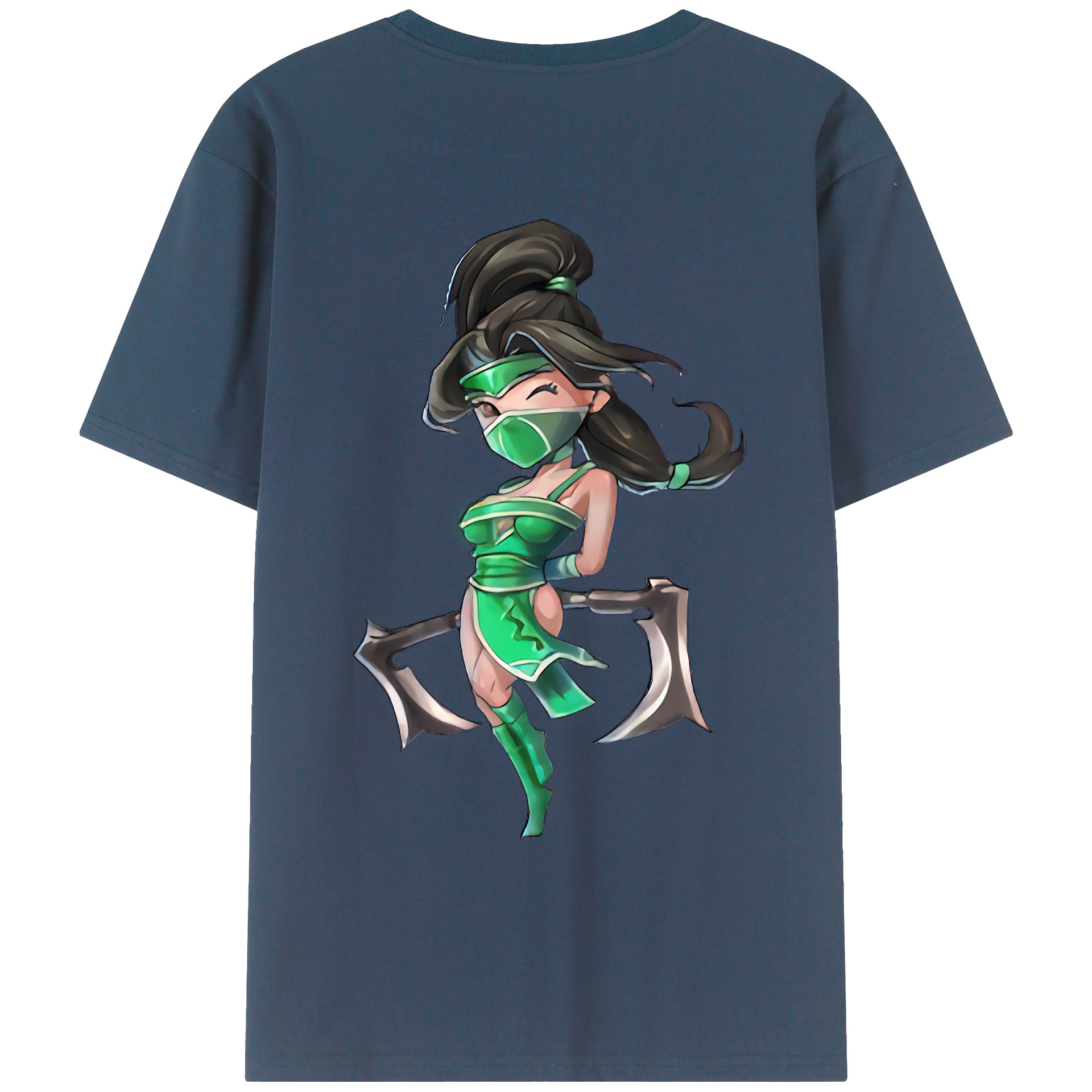 （画像用） リーグ・オブ・レジェンド League of Legends LOL 綿100％ メンズ半袖Tシャツ（バックプリント） 通気性