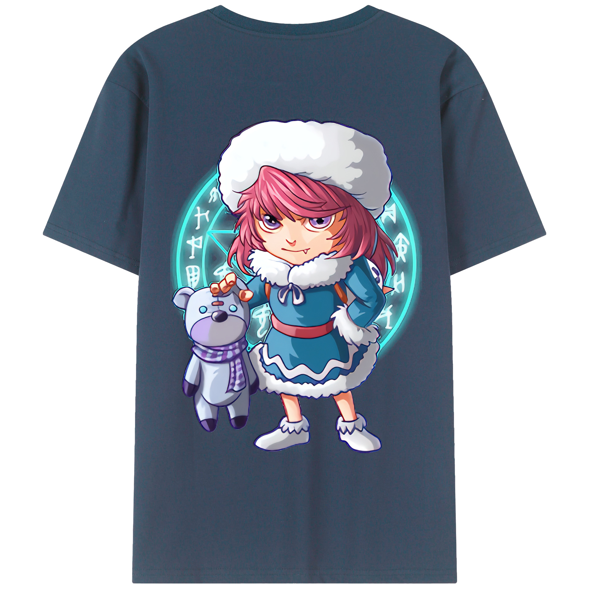 （画像用） リーグ・オブ・レジェンド League of Legends LOL 綿100％ メンズ半袖Tシャツ（バックプリント） 通気性