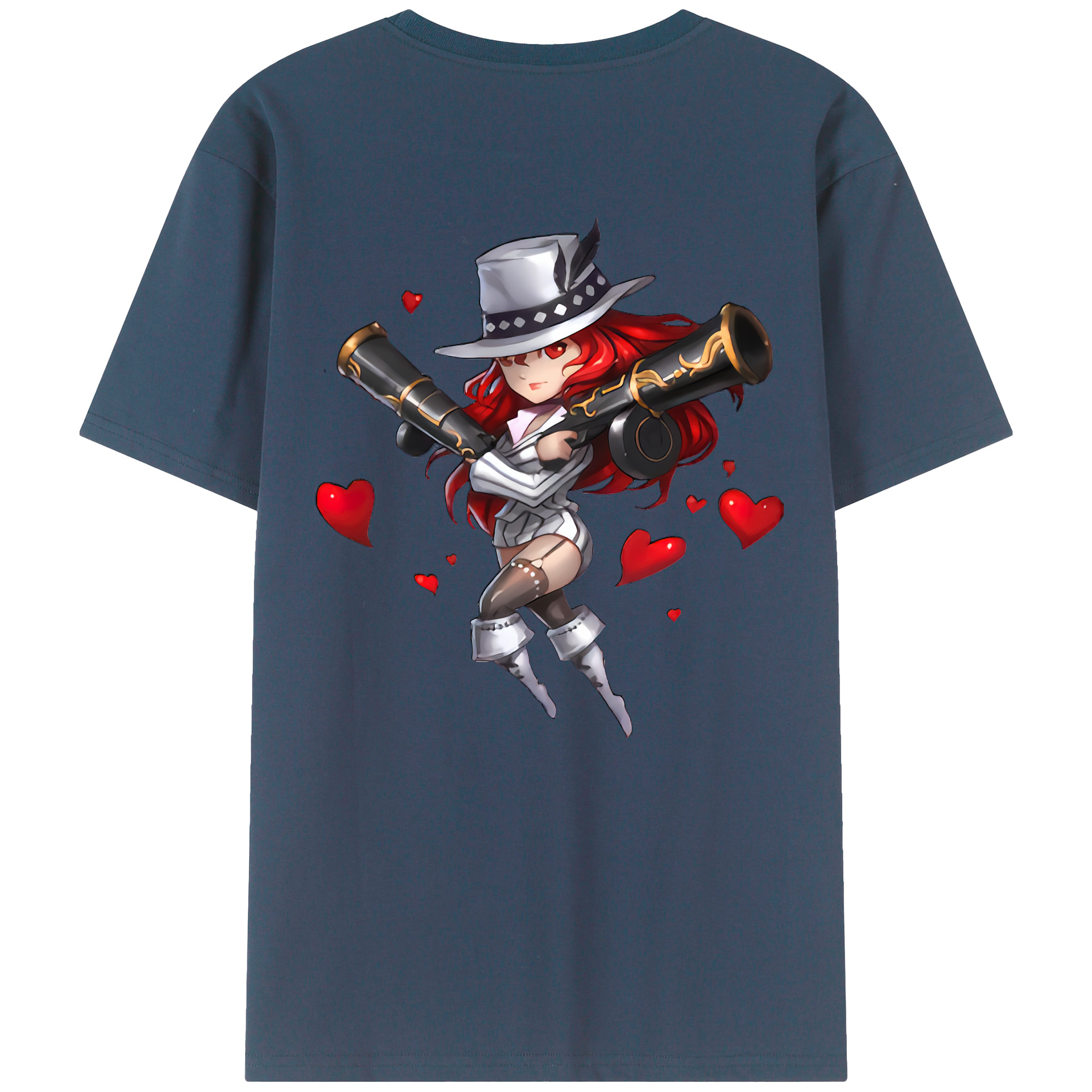 （画像用） リーグ・オブ・レジェンド League of Legends LOL 綿100％ メンズ半袖Tシャツ（バックプリント） 通気性