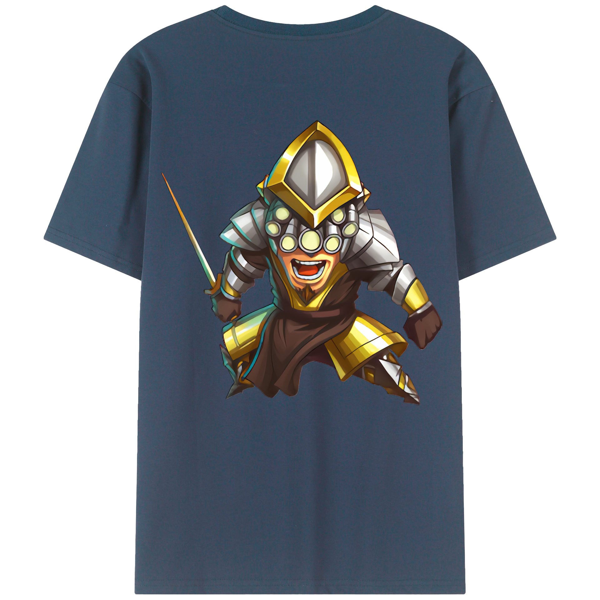 （画像用） リーグ・オブ・レジェンド League of Legends LOL 綿100％ メンズ半袖Tシャツ（バックプリント） 通気性