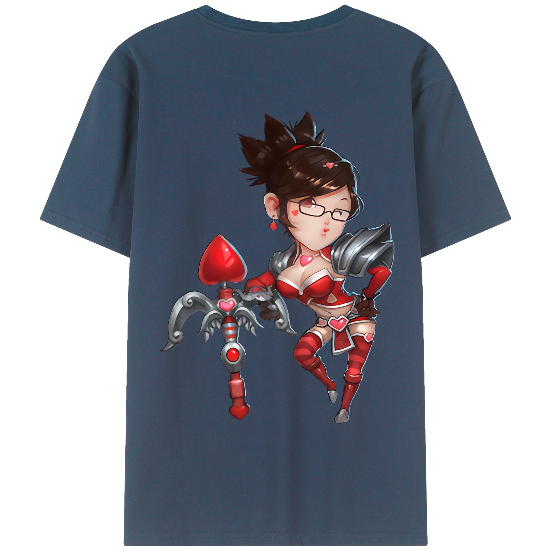 （画像用） リーグ・オブ・レジェンド League of Legends LOL 綿100％ メンズ半袖Tシャツ（バックプリント） 通気性
